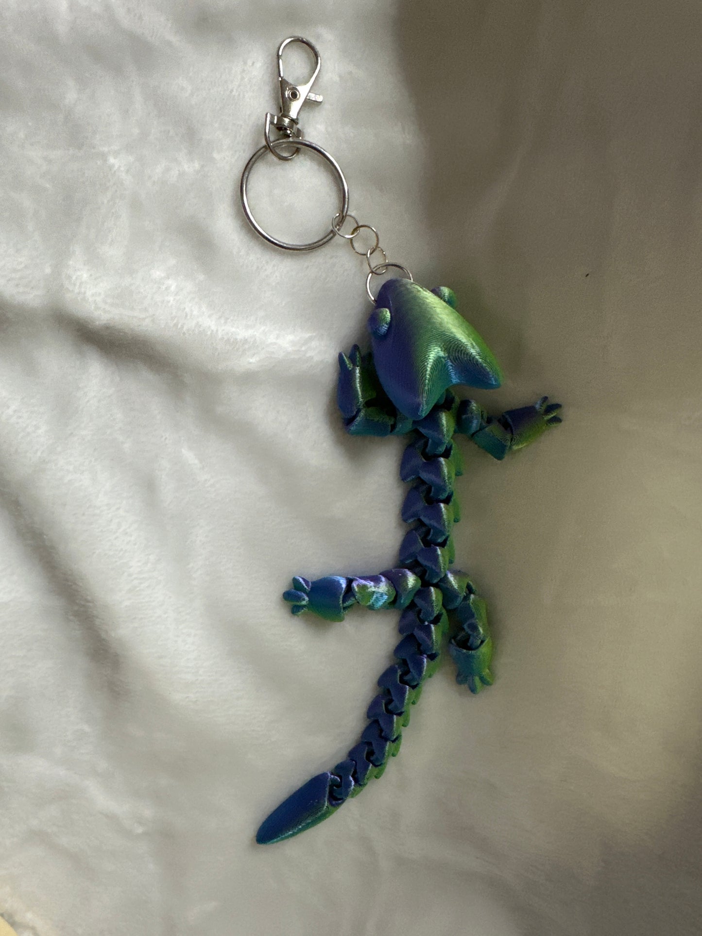 Dragon Keychain 3D Print - Random Color