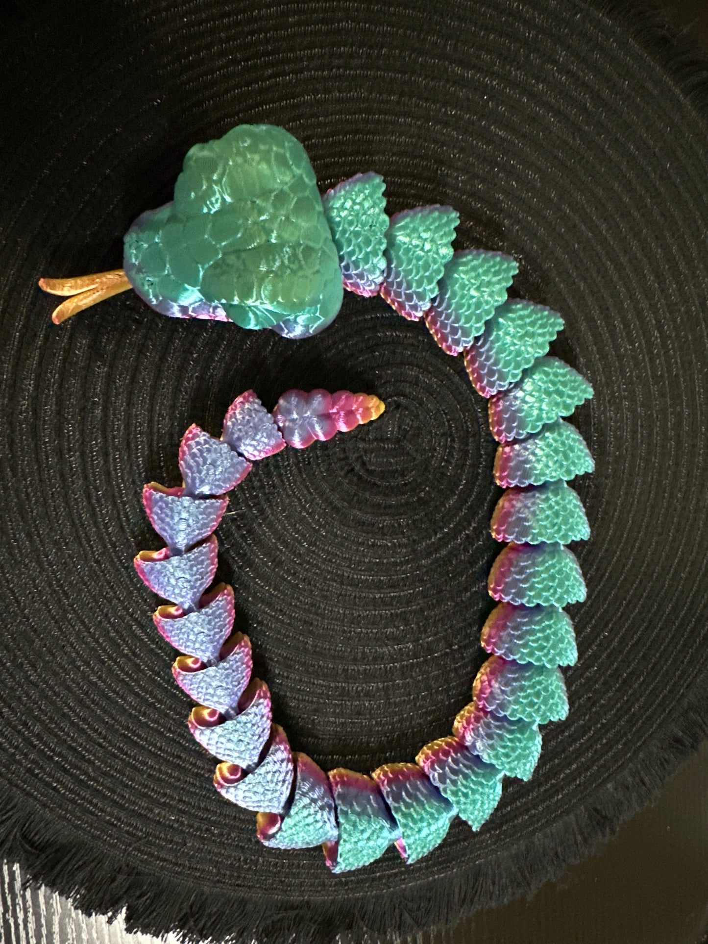 Rattlesnake 3D Print - Random Color