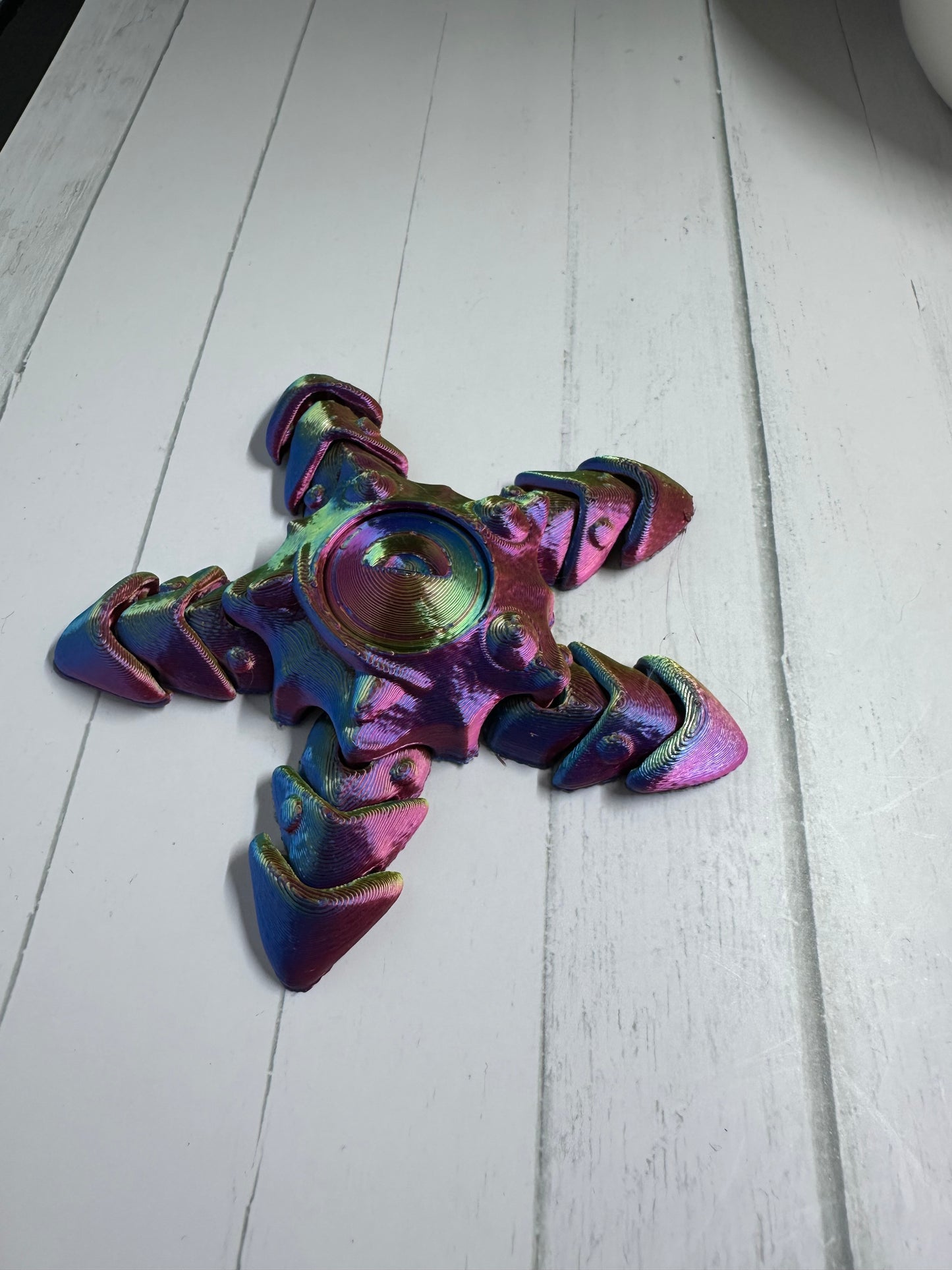 Fidget Starfish 3D Print - Random Color -26
