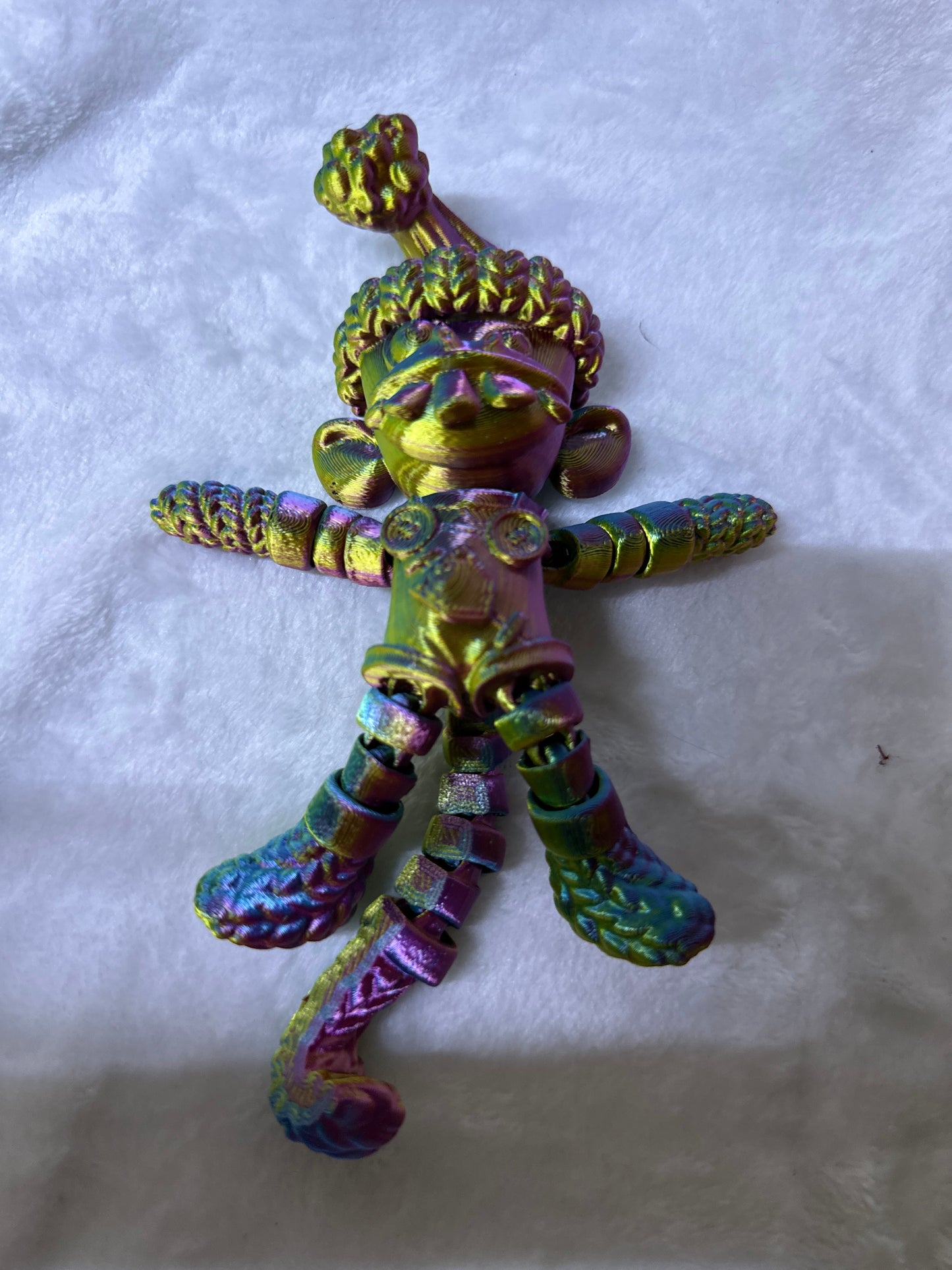 Creepy Sock Monkey 3D Print - Random Color