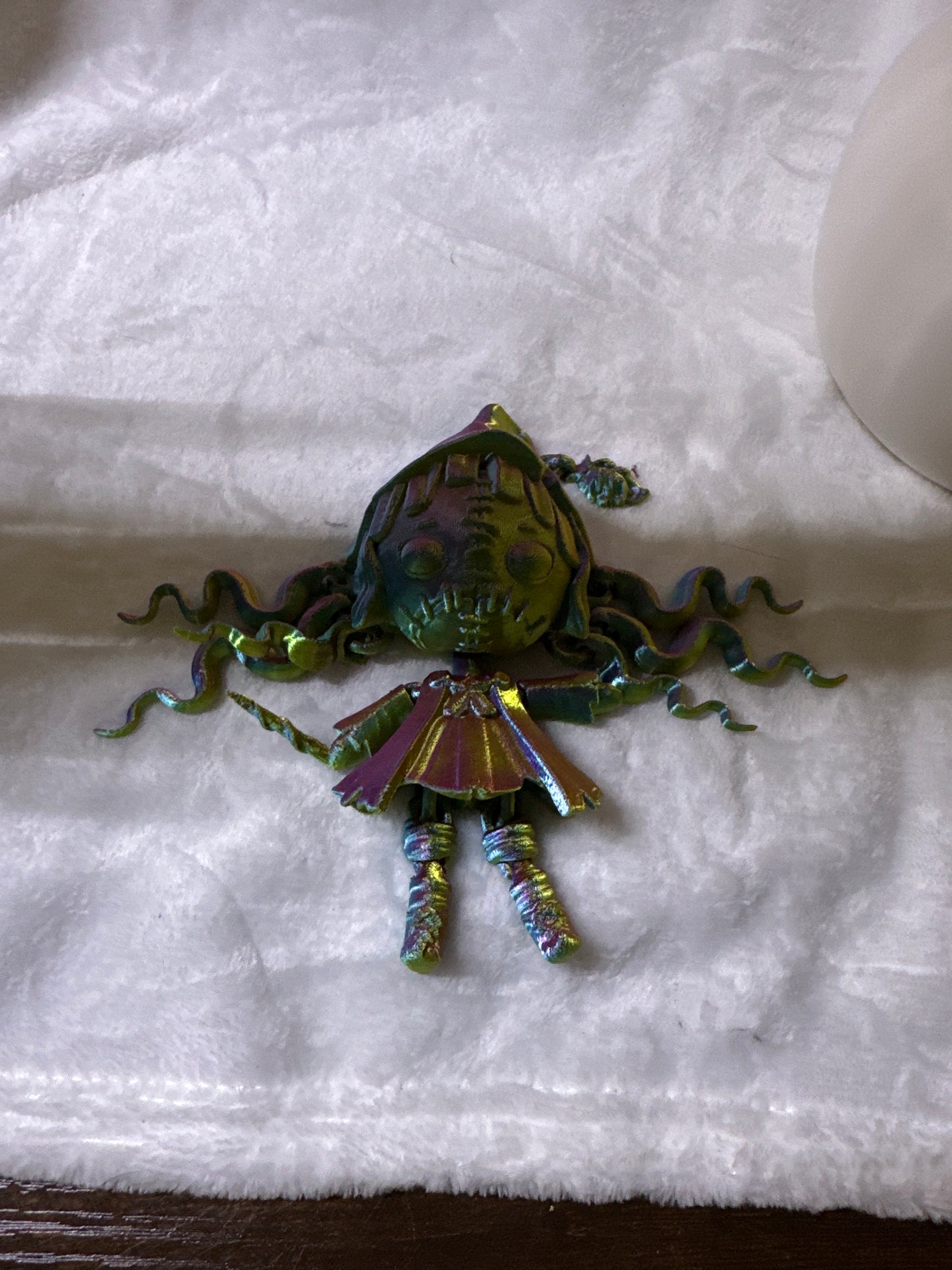 Creepy Doll Witch 3D Print - Random Color