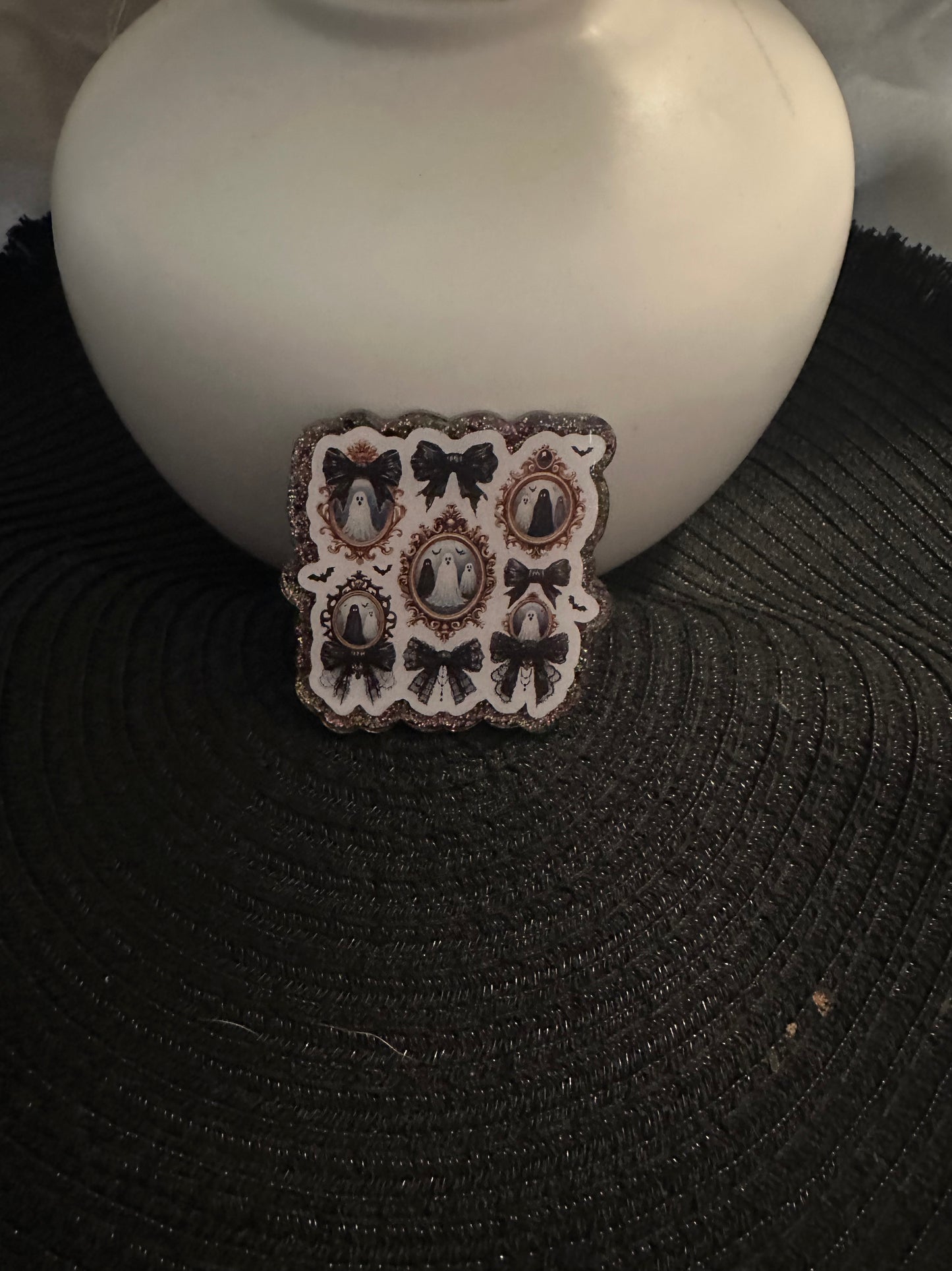 Ghost Frames Badge Reel / Pop socket Topper