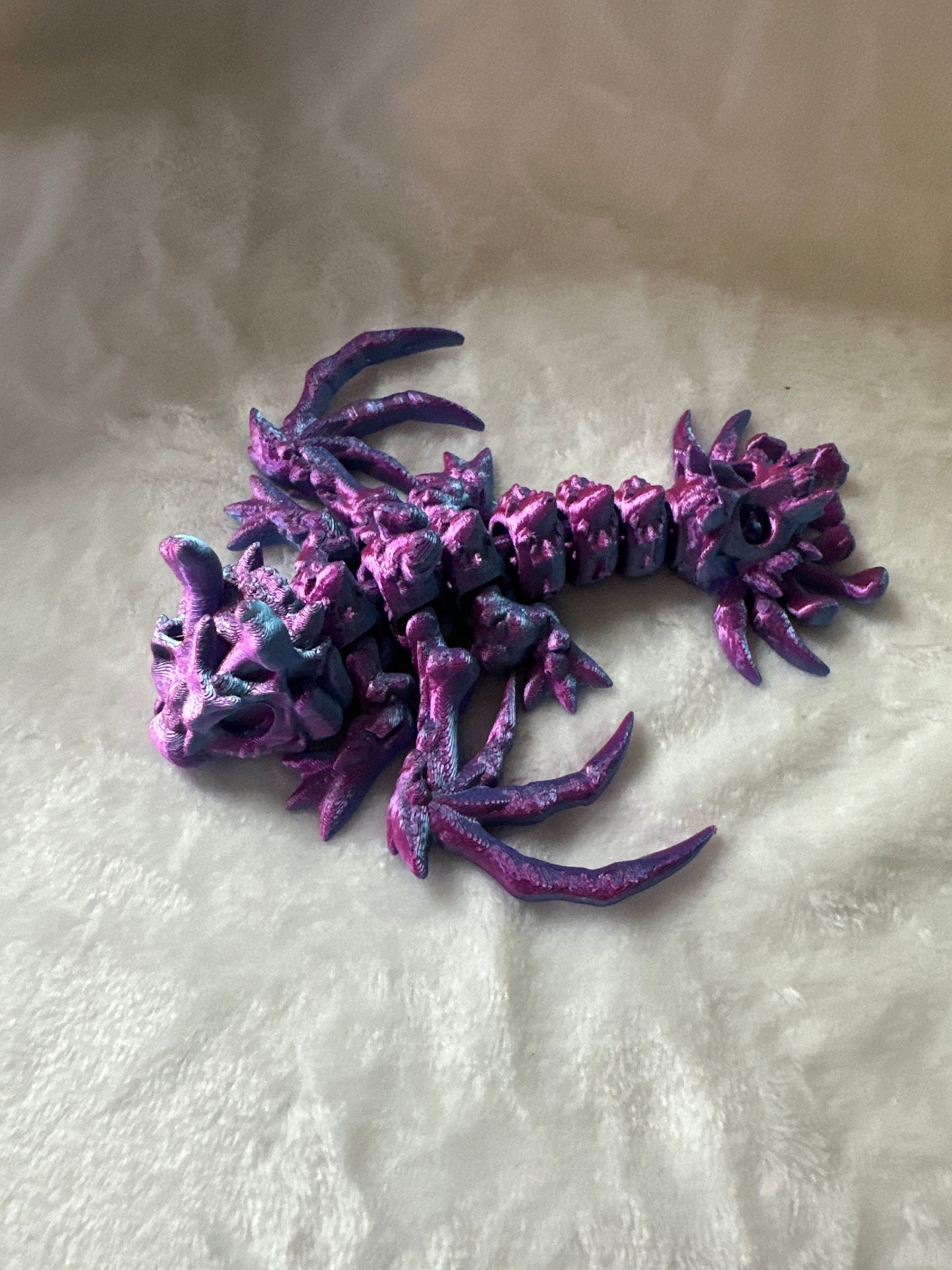 Tiny Hollow Dragon 3D Print - Random Color