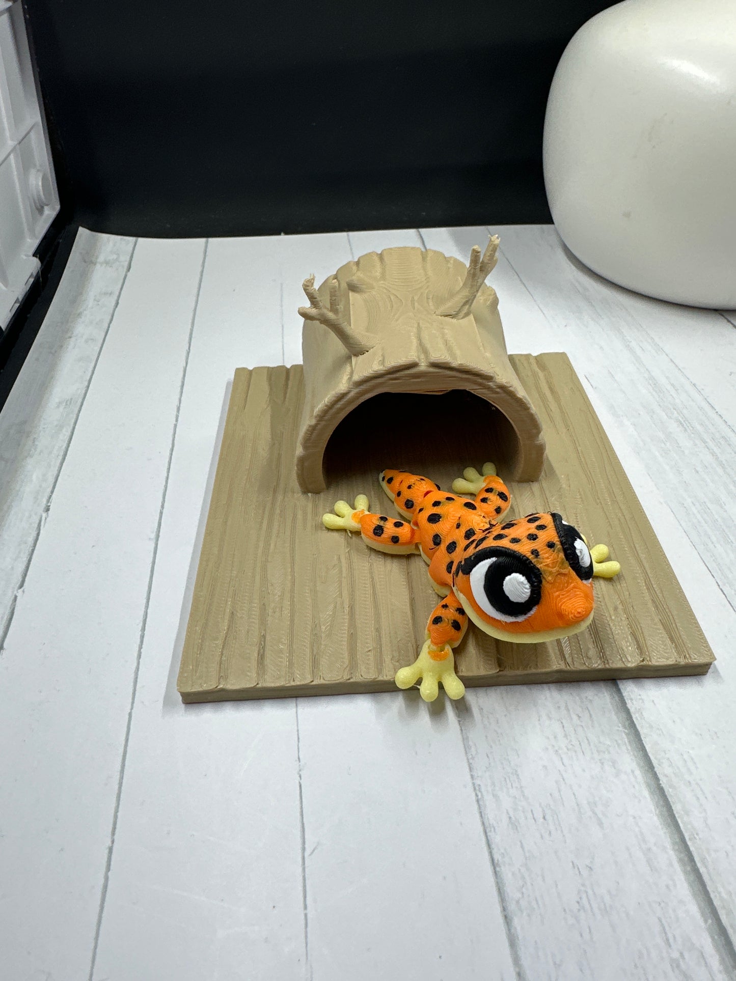 Gecko and Home 3D Print - Random Color -Mc