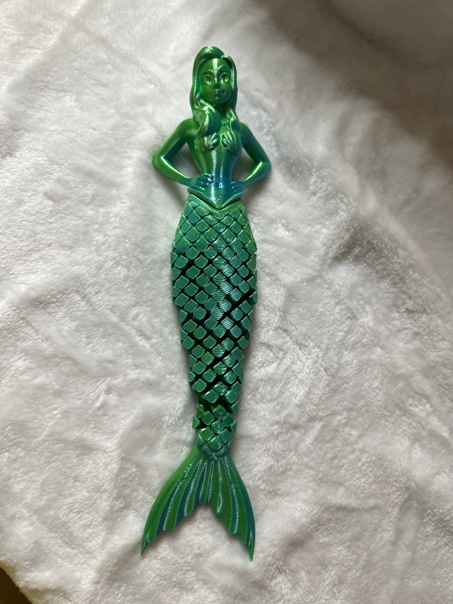 Mermaid- Large 3D Print - Random Color