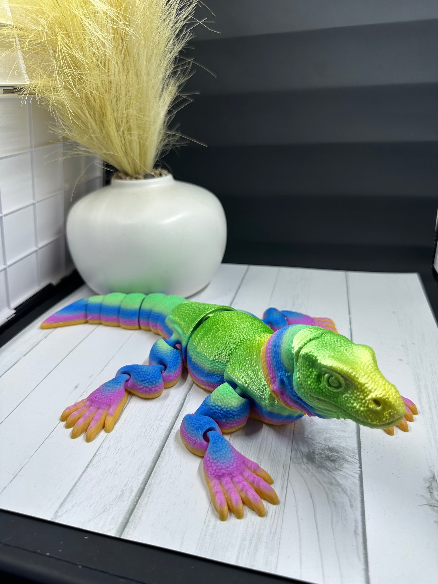 Komodo Dragon 3D Print - Random Color -50