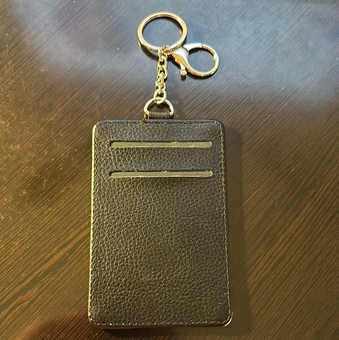 Sun And Moon Keychain Card Holder