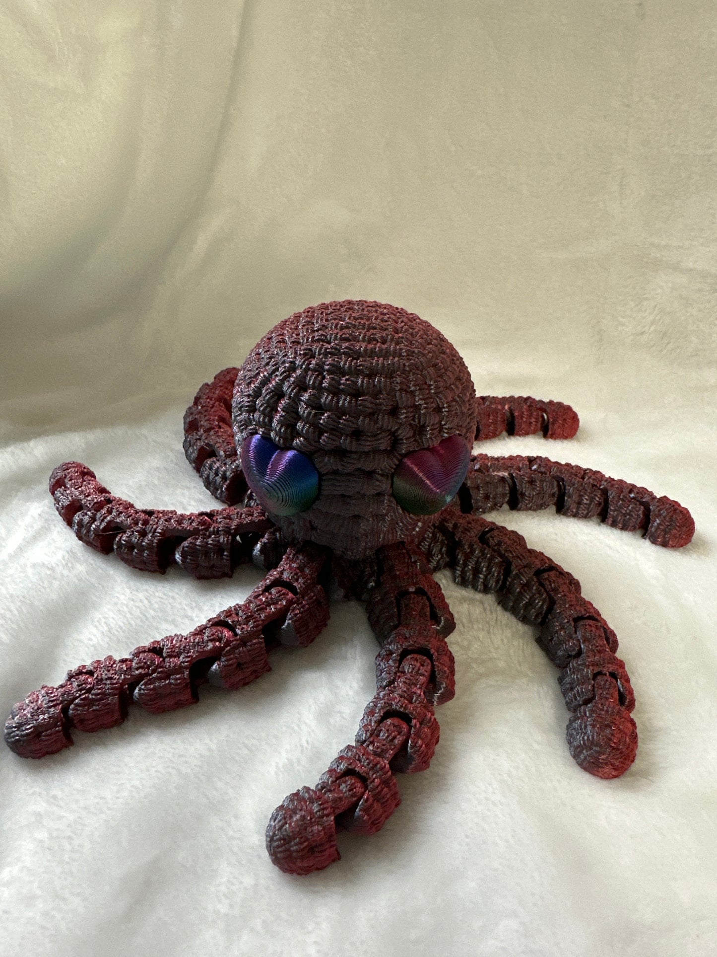 Crocheted Octopus Large 3D Print - Random Color
