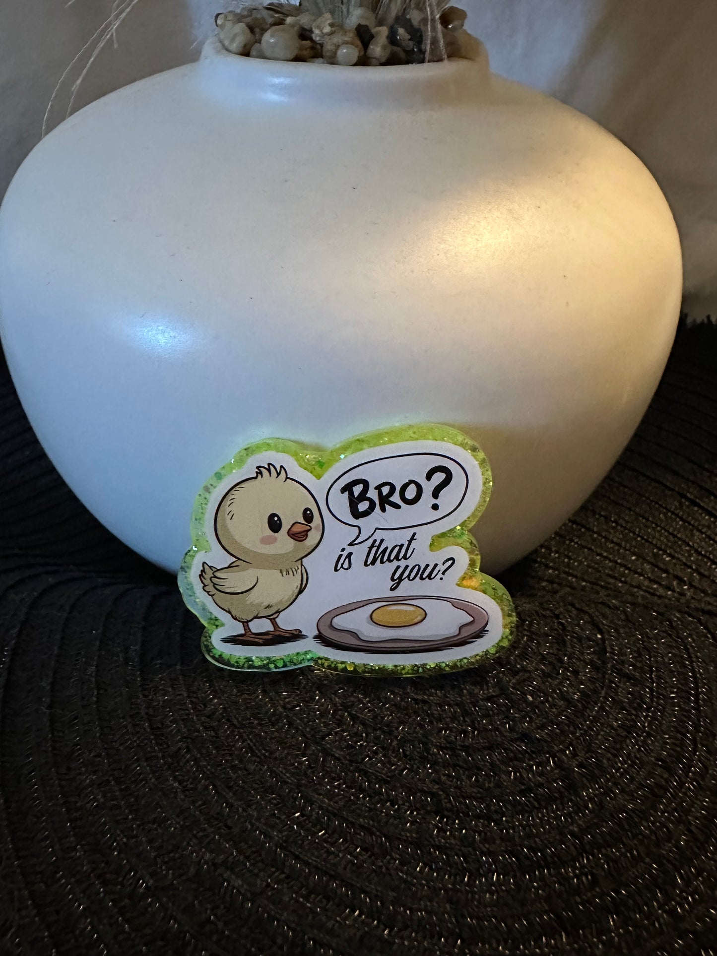 Bro? Is That You Badge Reel / Pop socket Topper