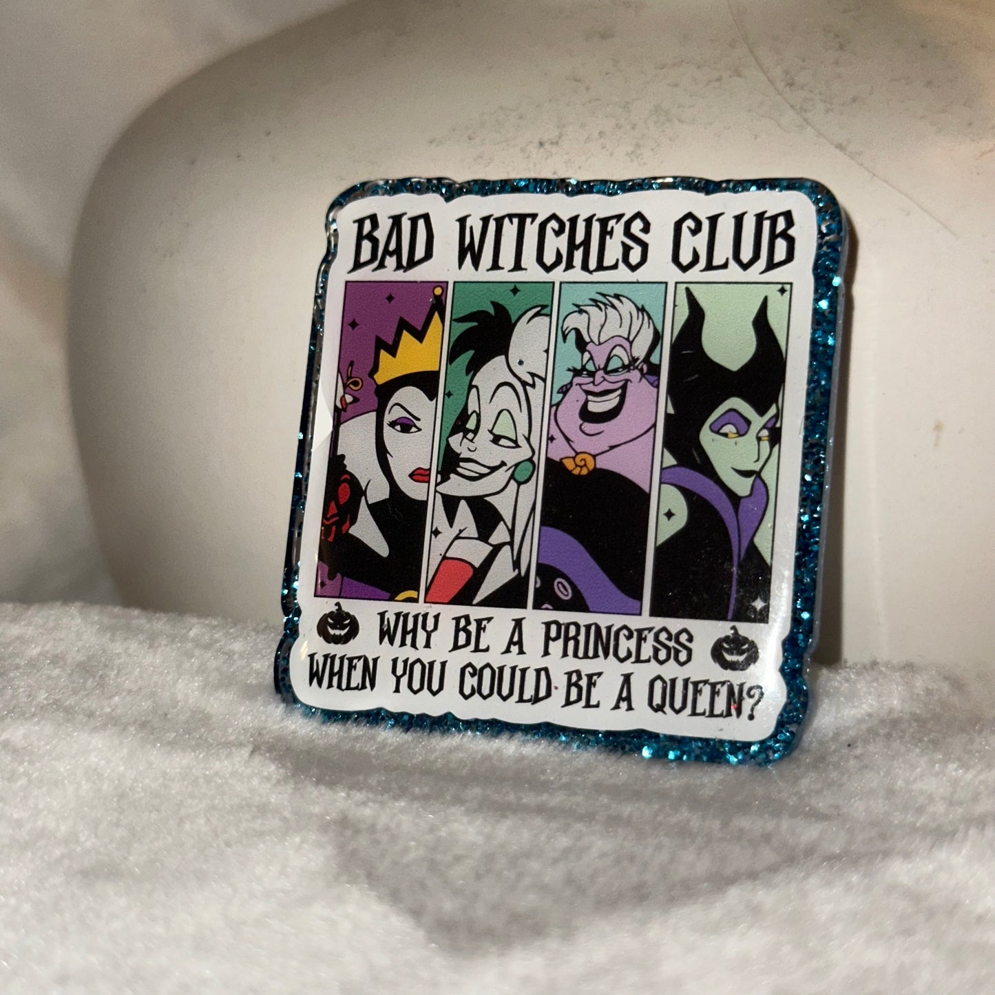 Bad Witches Club Badge Reel / Pop socket Topper