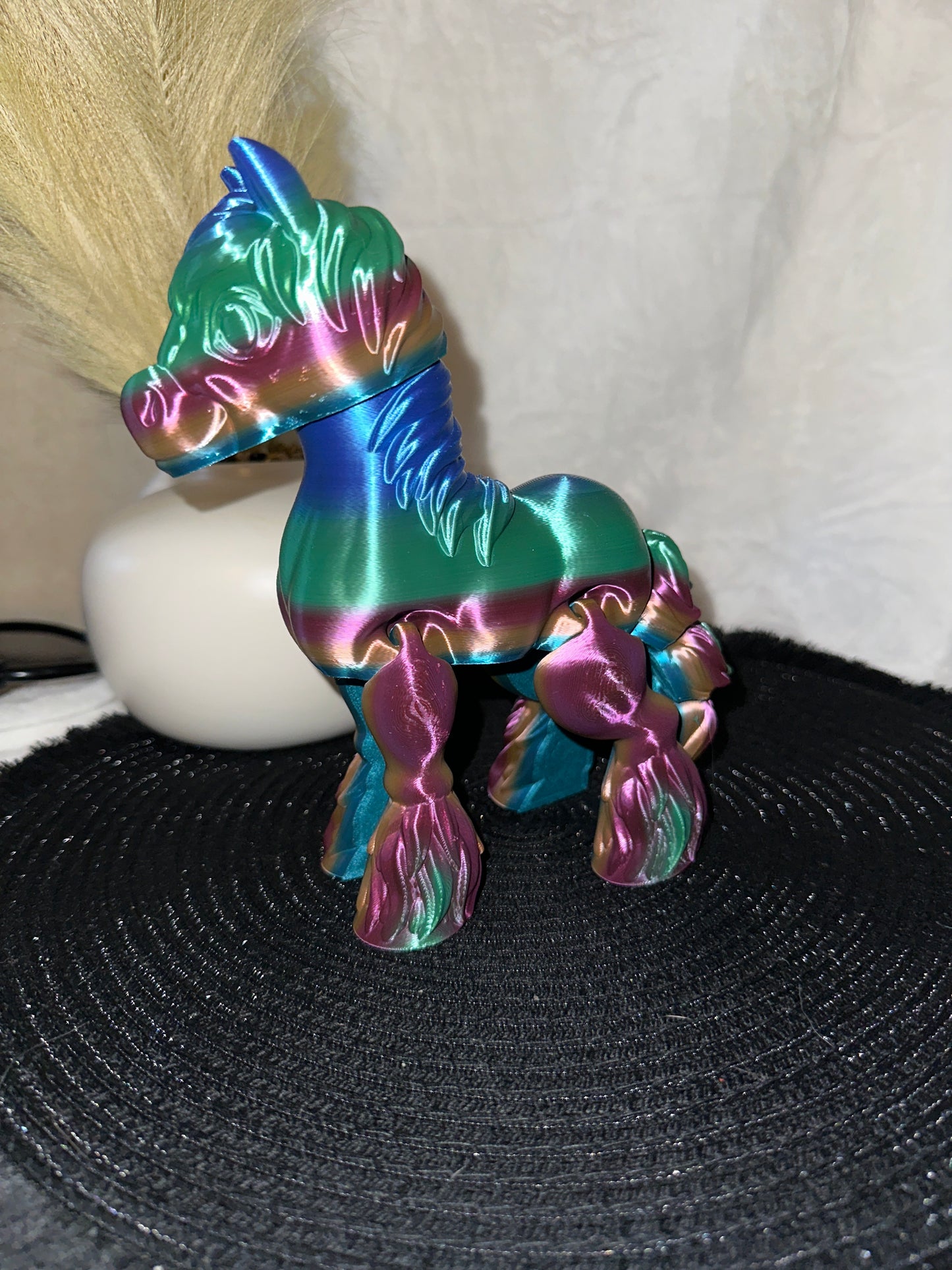 Clydesdale Horse 3D Print - Random Color