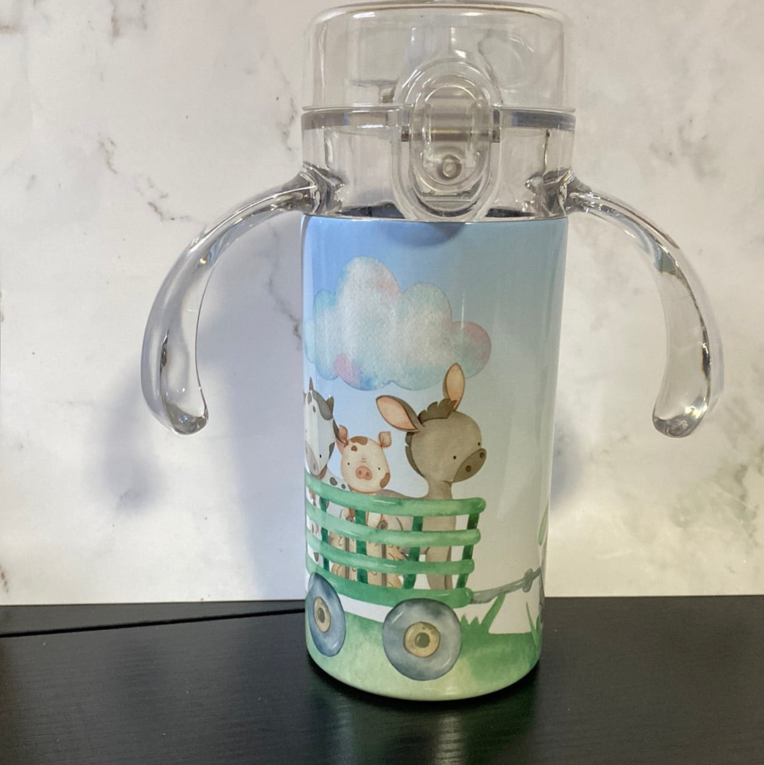 Farm Scene 12 ounce Duo Sippy