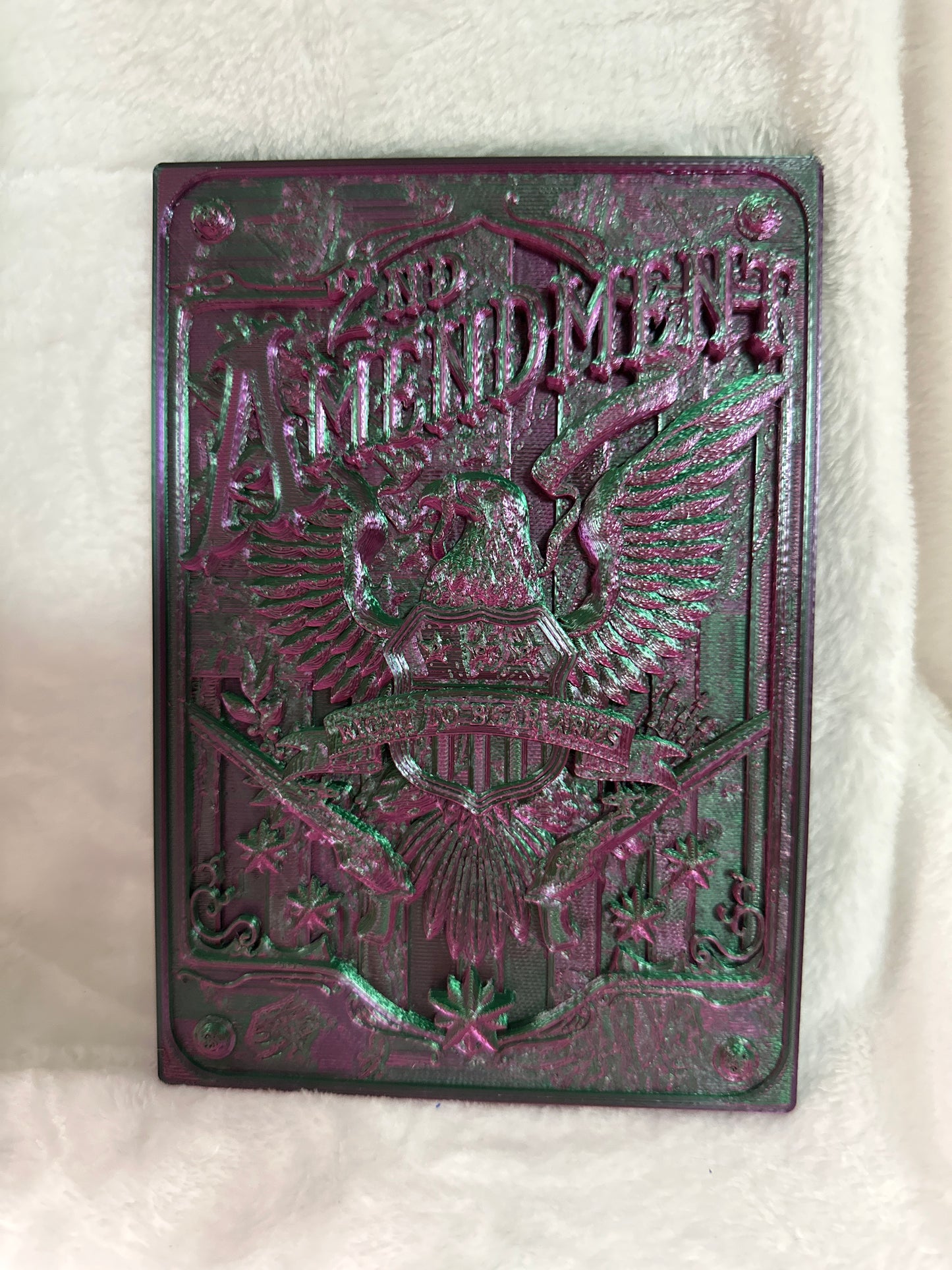 2nd Amendment 3D Print - Random Color