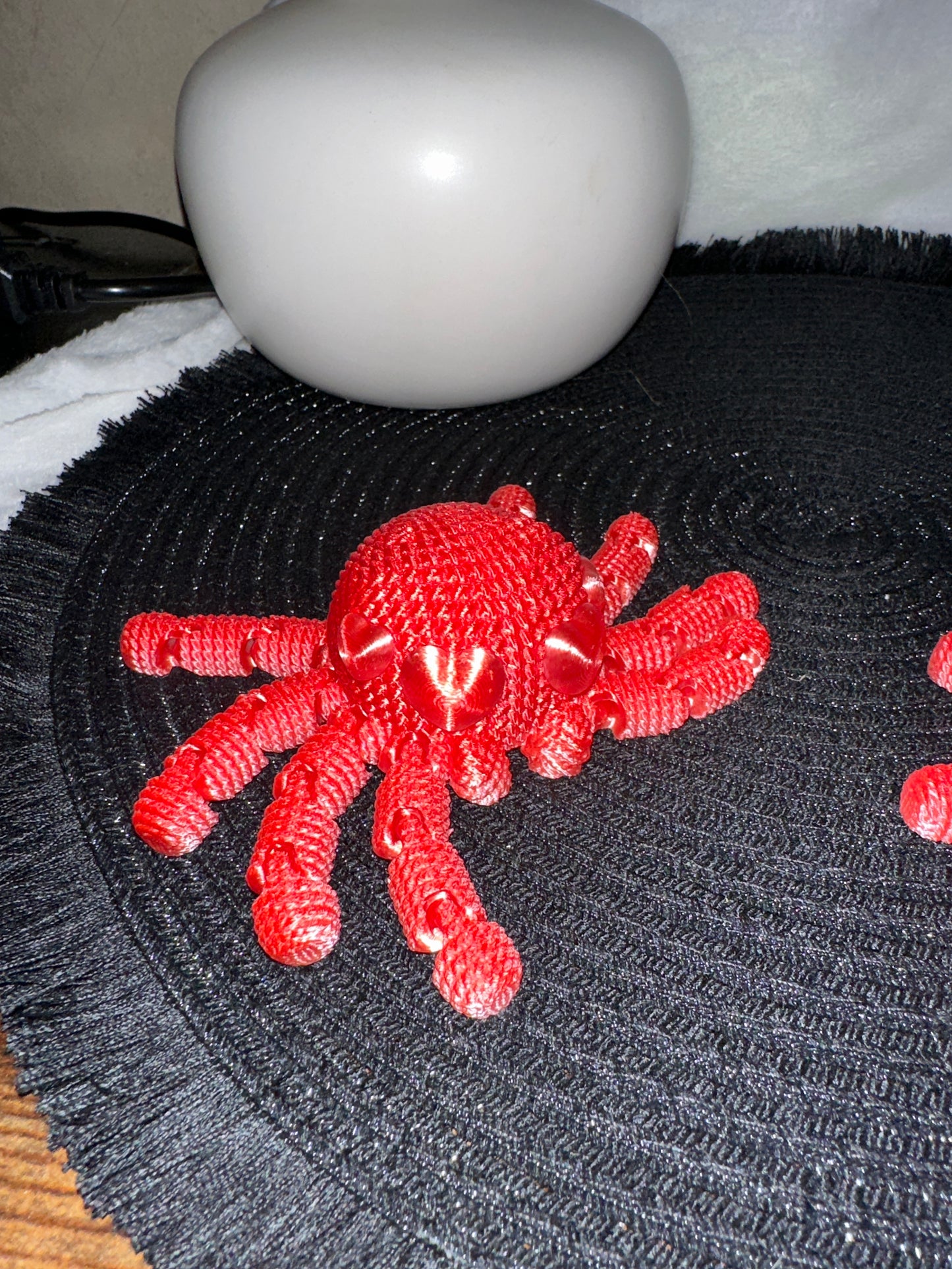 Crocheted Spider 3D Print - Random Color