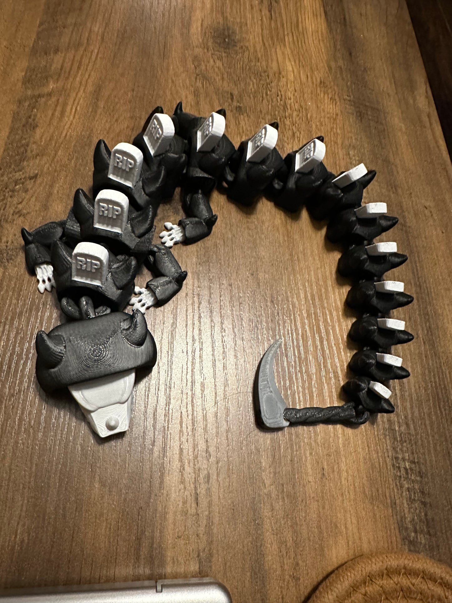 Grim Reaper Dragon 3D Print - Random Color -Mac