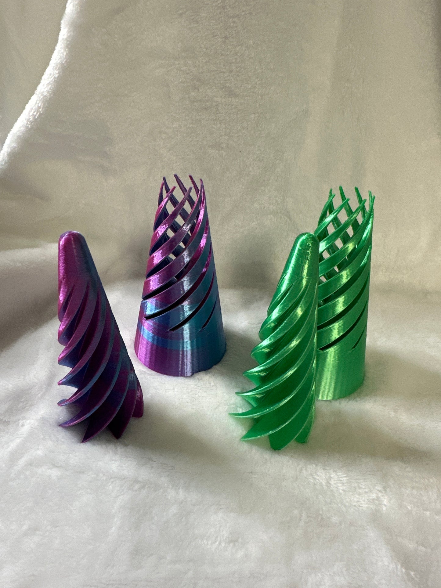 Spiral 3D Print - Random Color