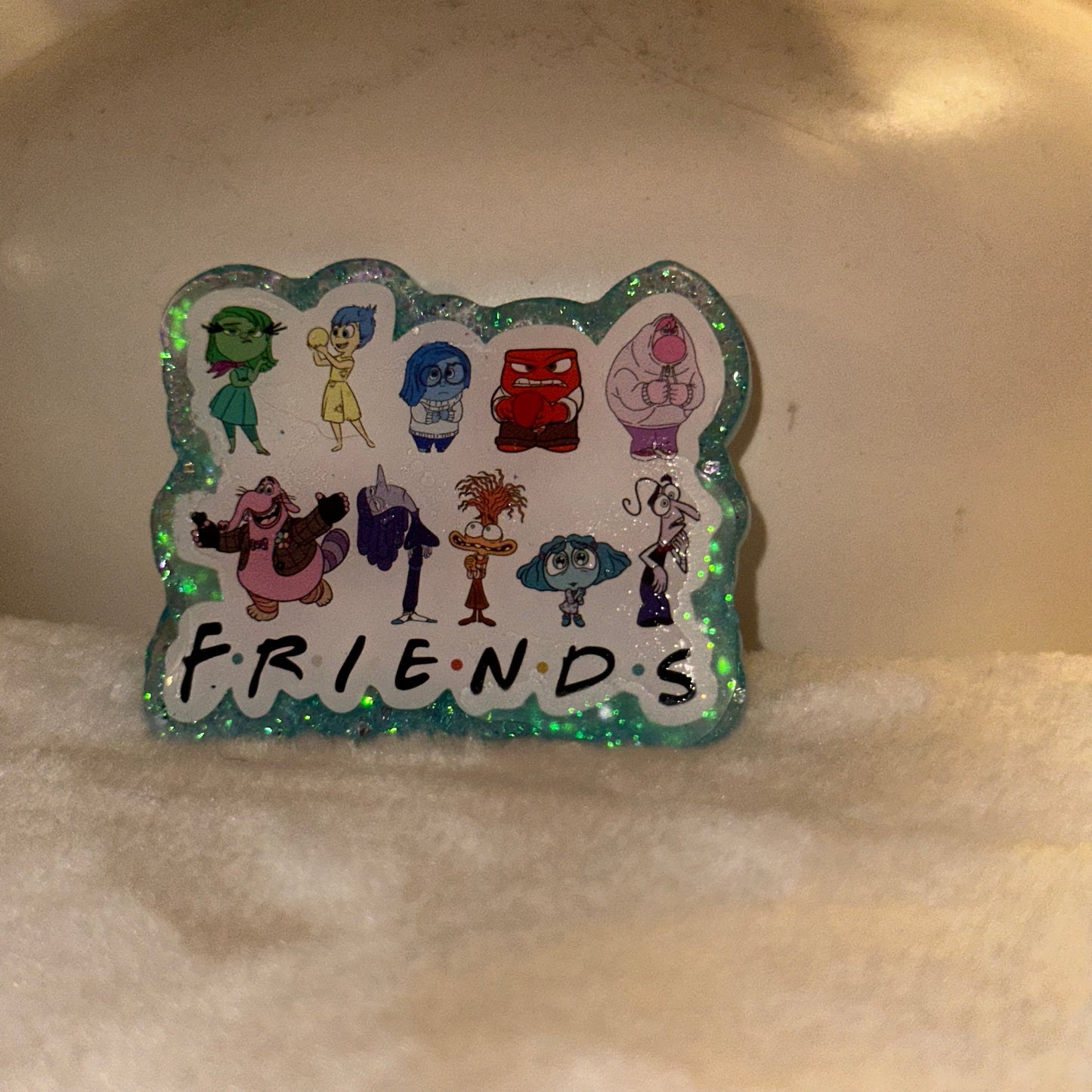 Inside Out Friends Badge Reel / Pop socket Topper