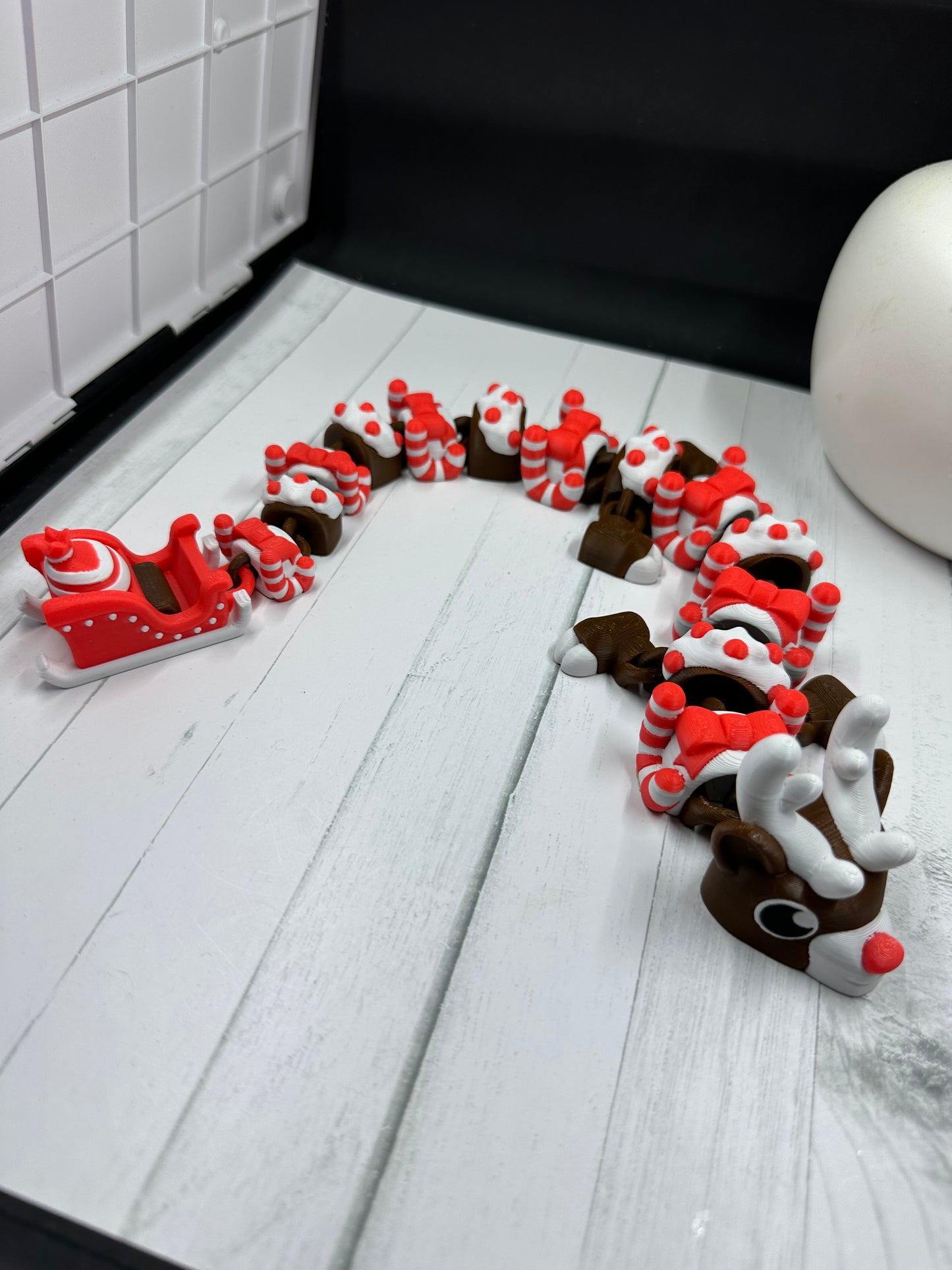 Reindeer Dragon 3D Print - Random Color -Mac