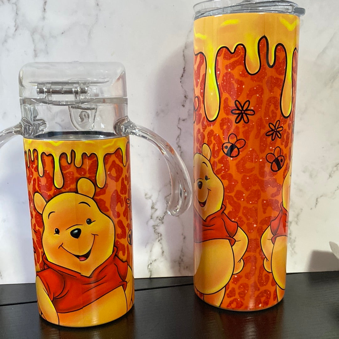 Pooh Mama And Mini Tumbler Set