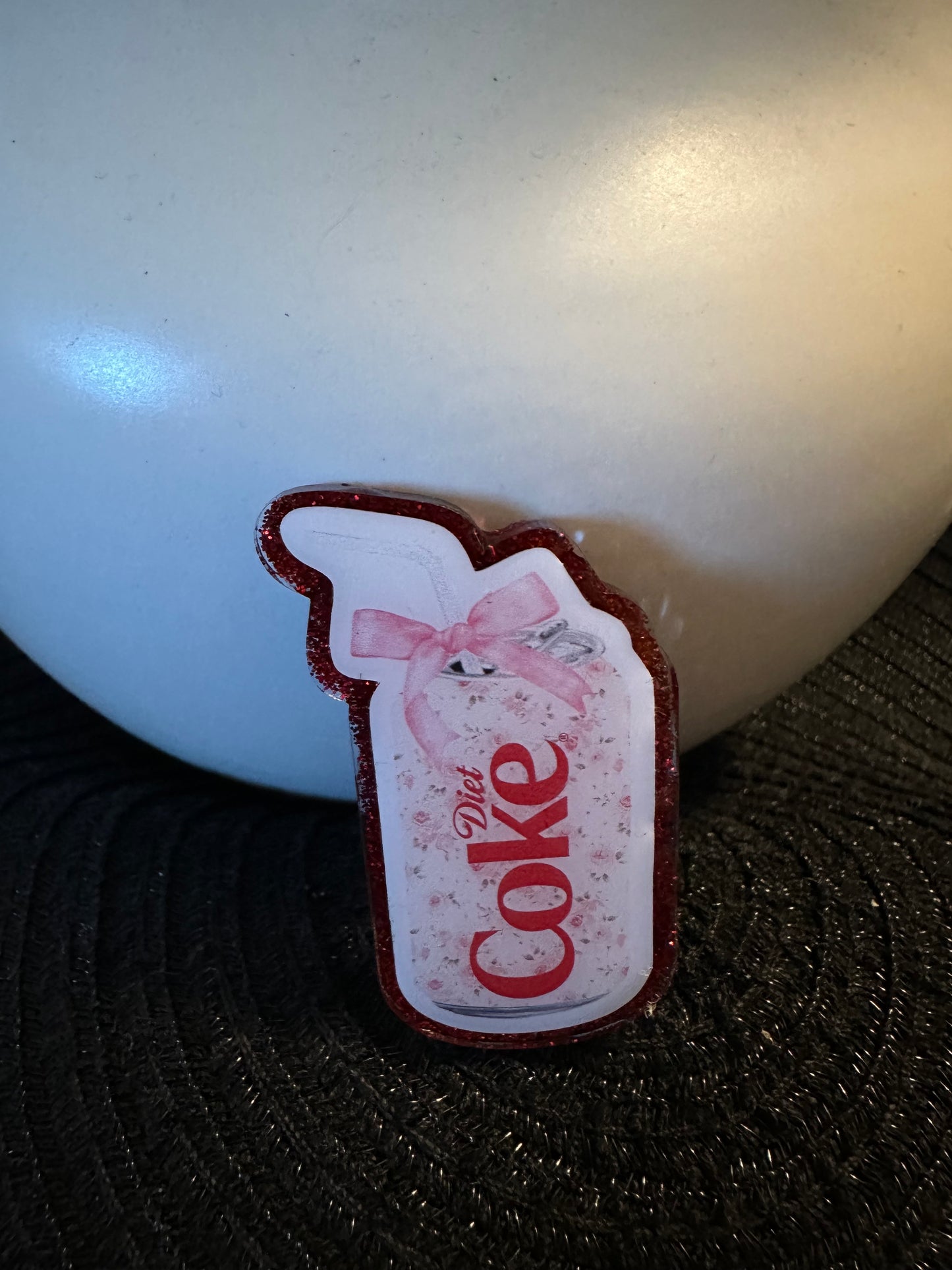 Diet Coke Badge Reel / Pop socket Topper