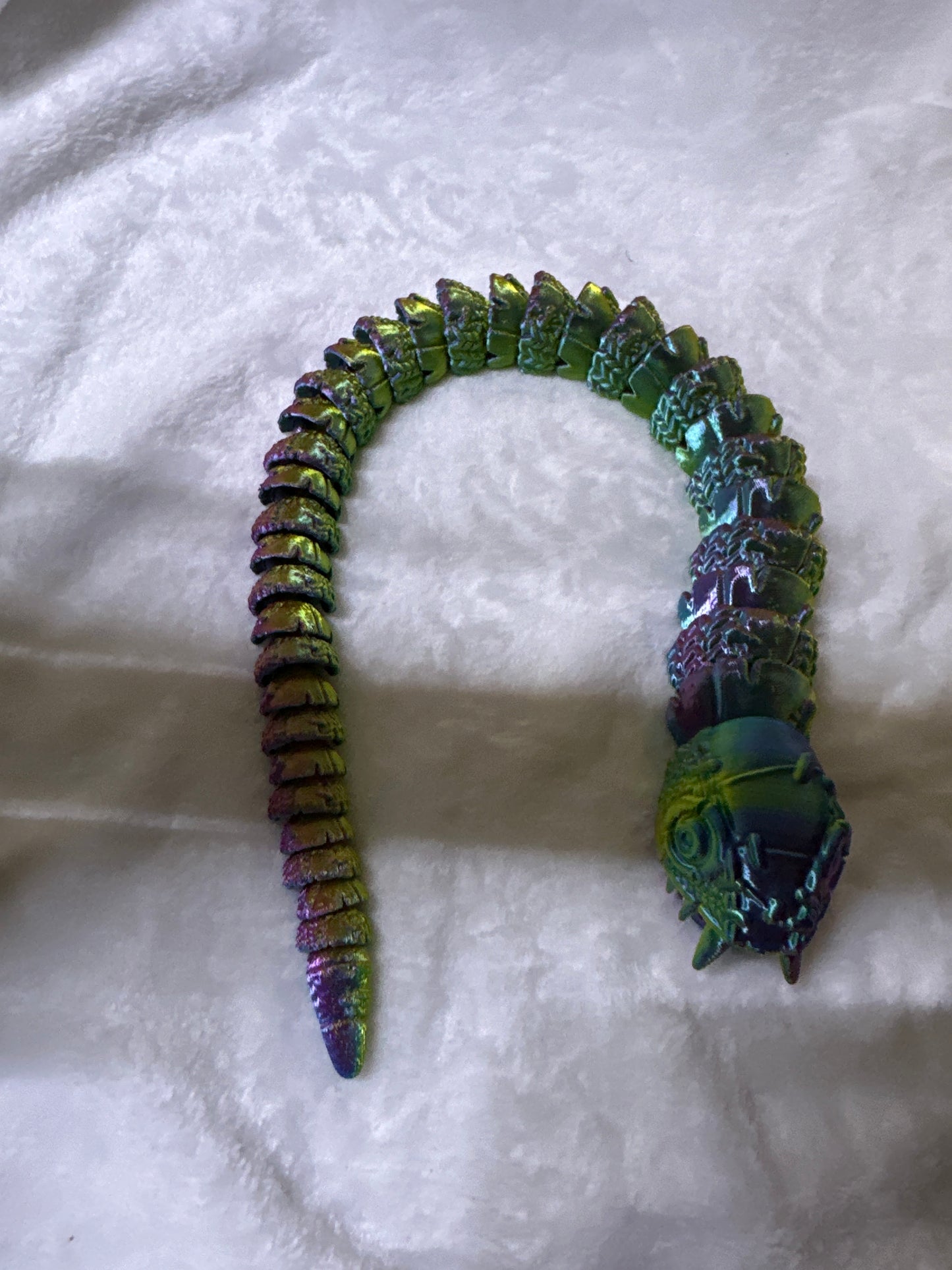 Stuffed Snake 3D Print - Random Color