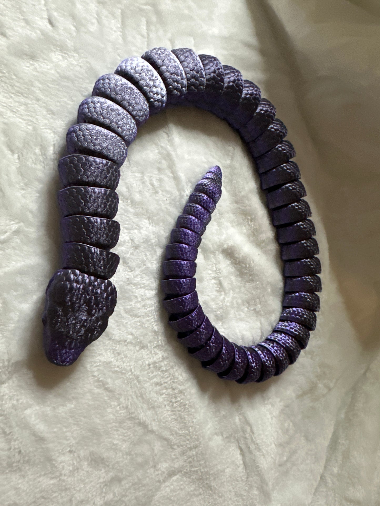 Poisonous Amazon Snake 3D Print - Random Color