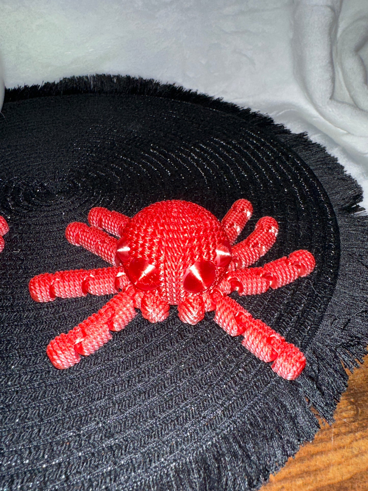 Crocheted Spider 3D Print - Random Color