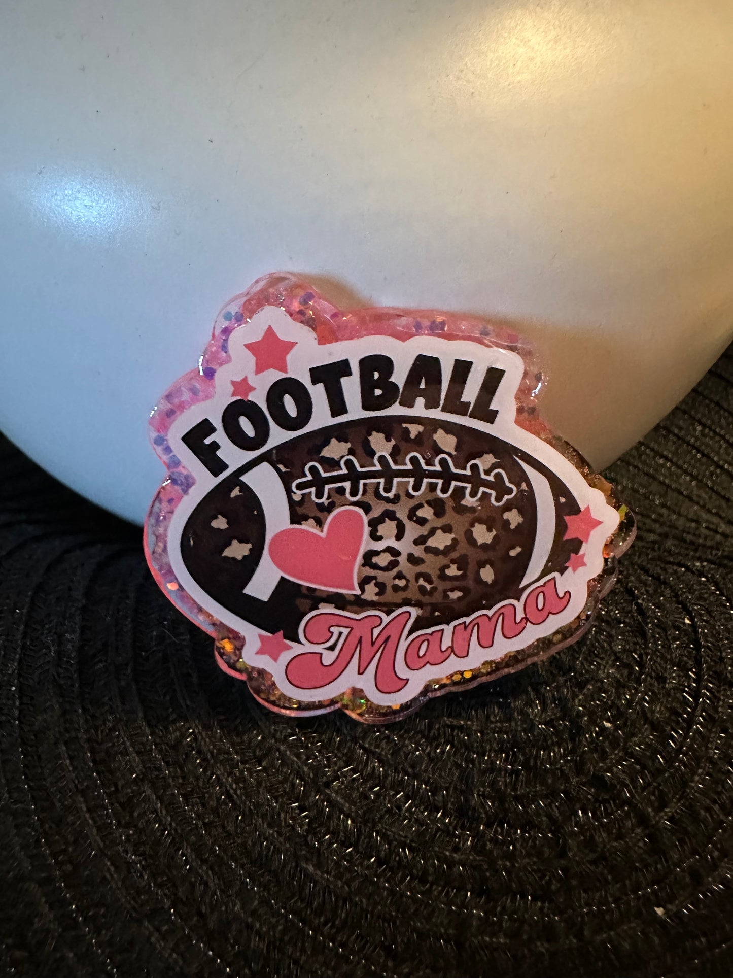 Football Mama Badge Reel / Pop socket Topper
