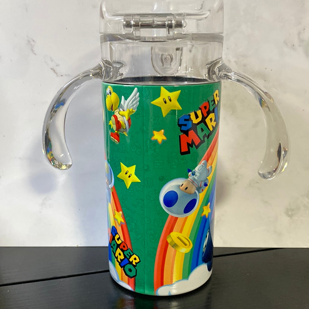 Super Mario 12 ounce Duo Sippy