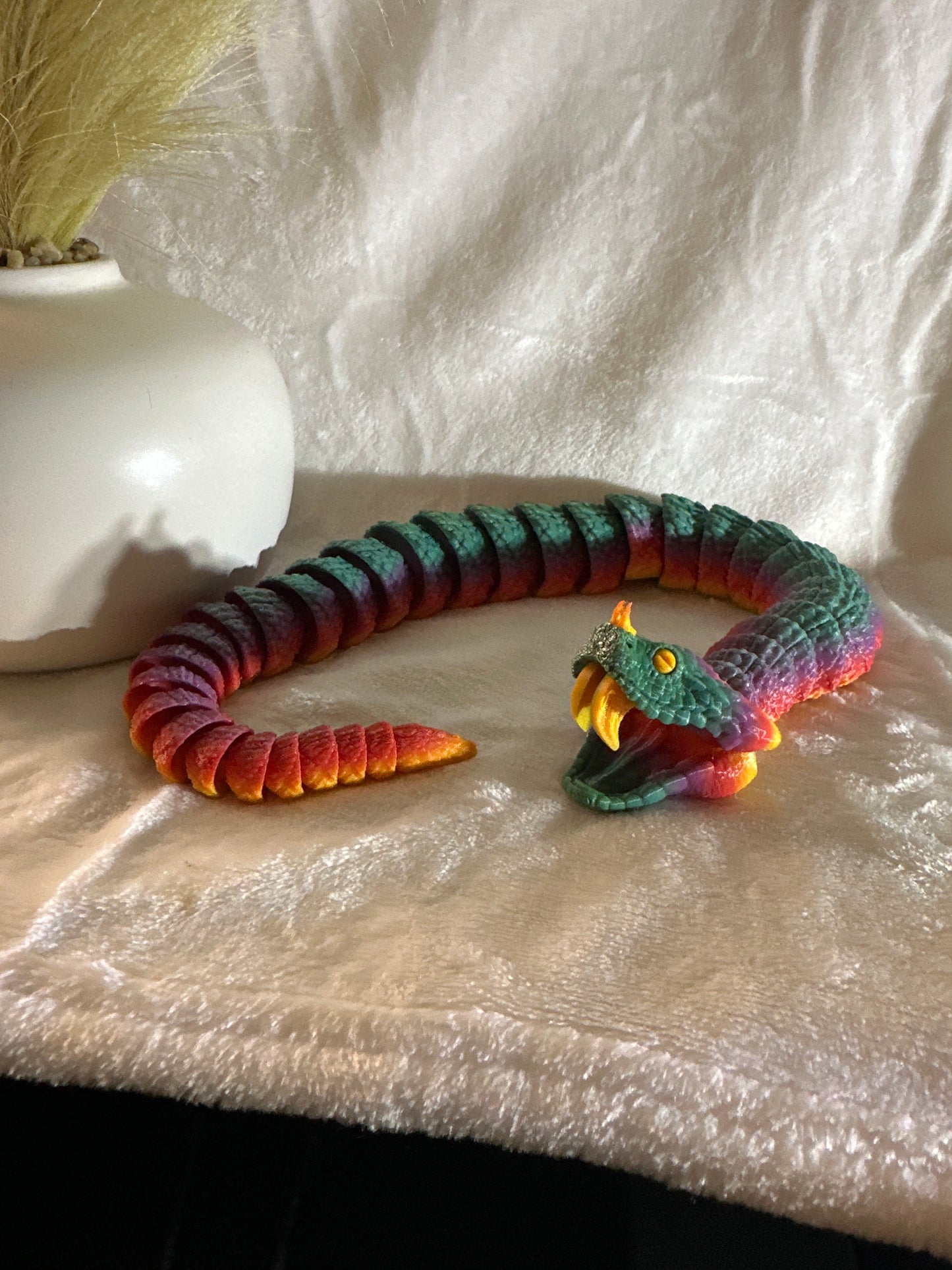 Gaboon Viper 3D Print - Random Color