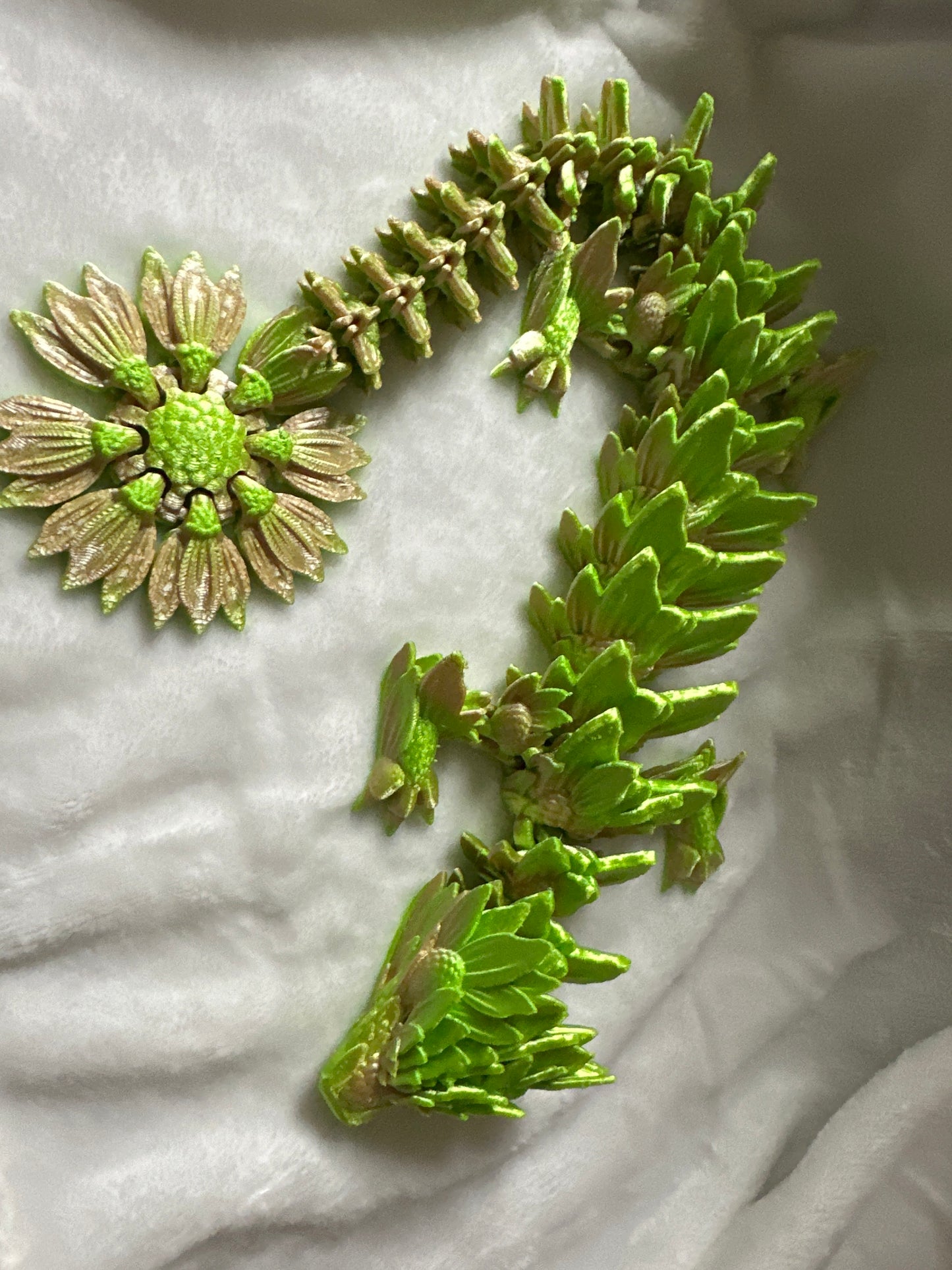 Sunflower Dragon 3D Print - Random Color