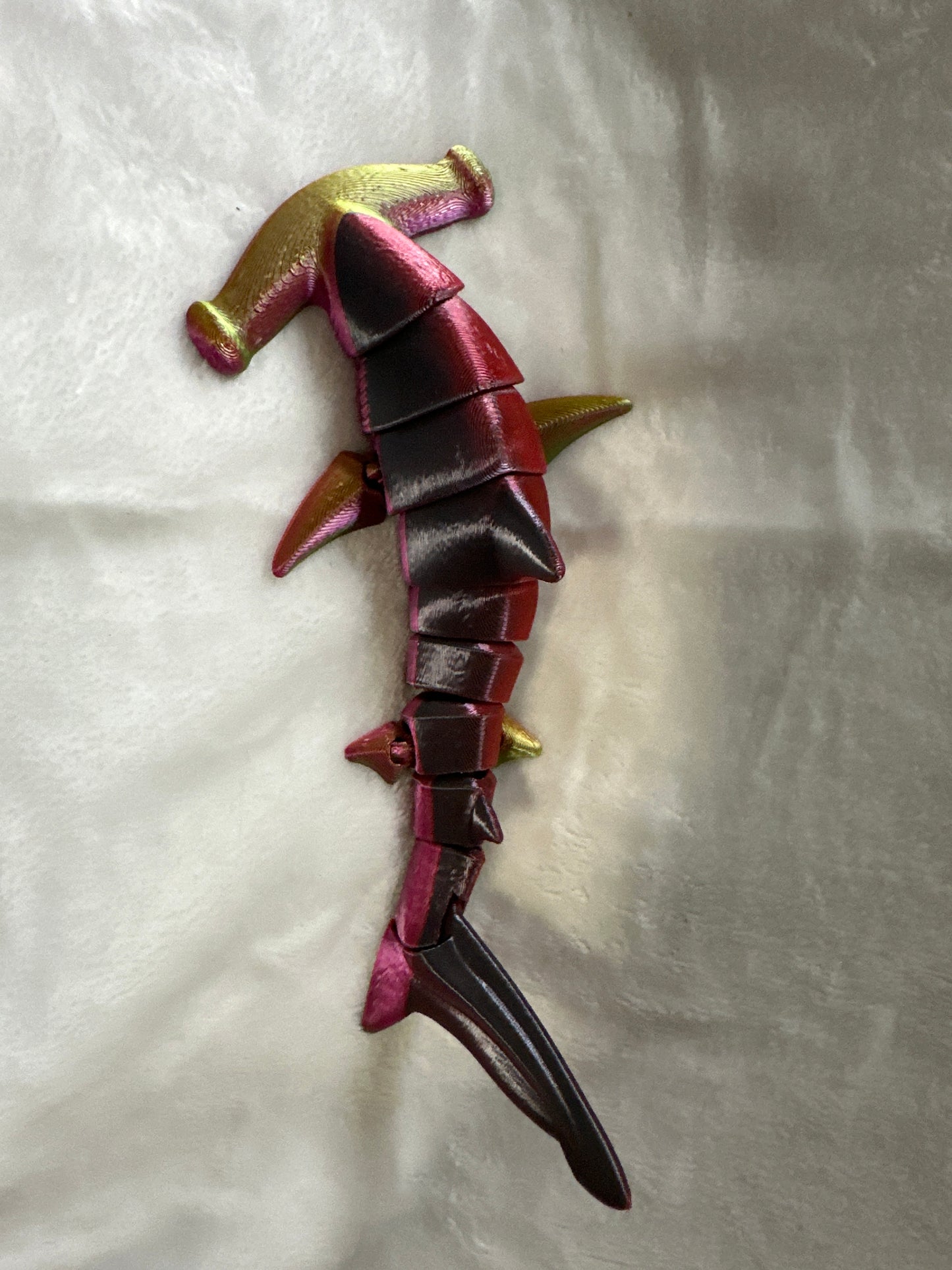 Large Hammerhead Shark 3D Print - Random Color