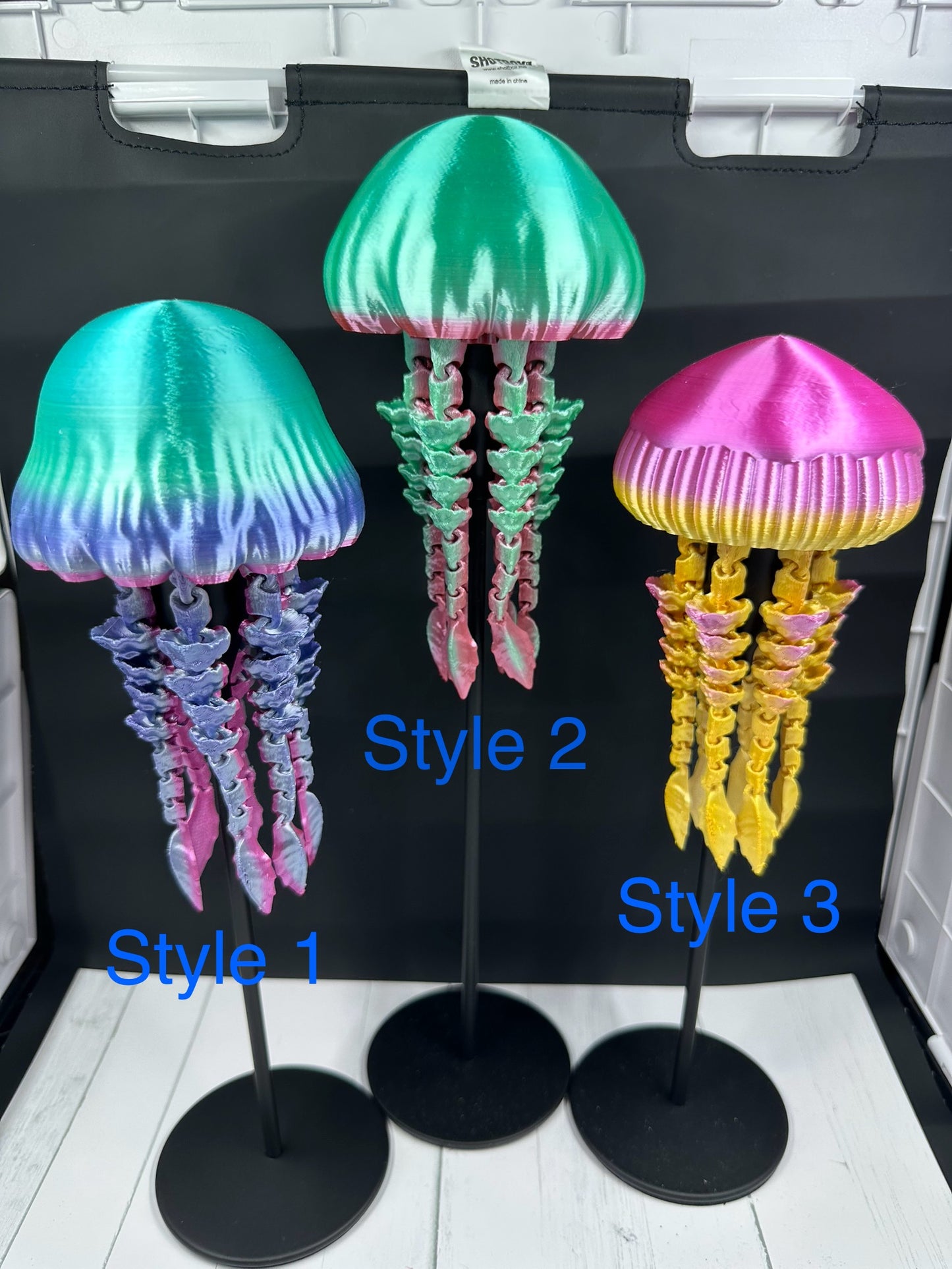Jellyfish 3D Print - Random Color