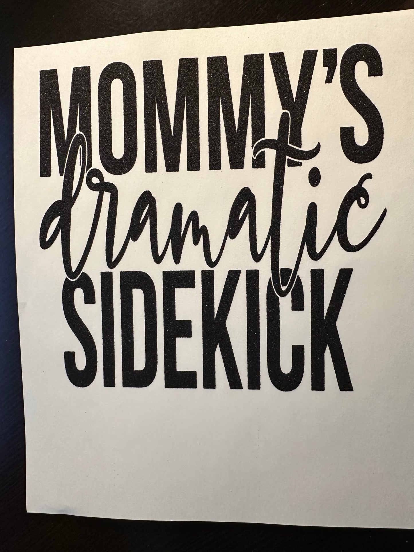 Mommy's Dramatic Sidekick Youth T-Shirt