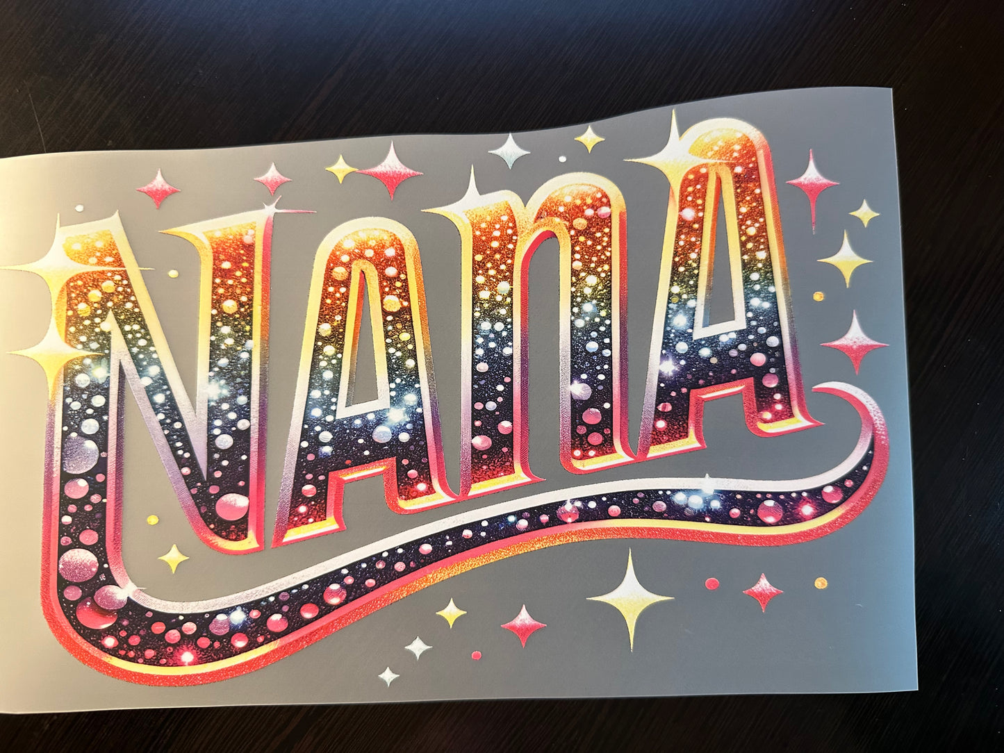 Sparkle Nana Adult T-Shirt