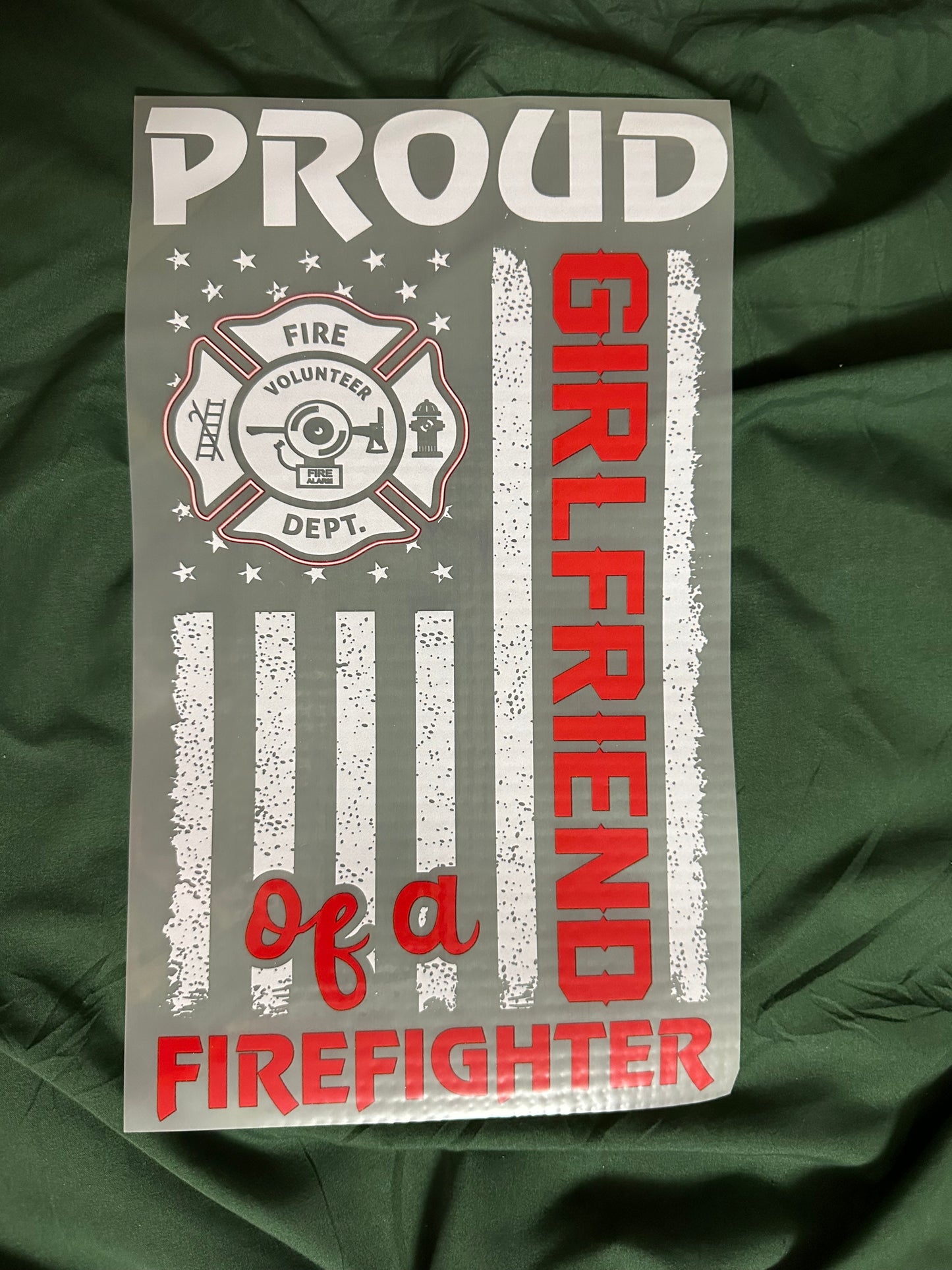 Proud Girlfriend Of A Firefighter T-Shirt