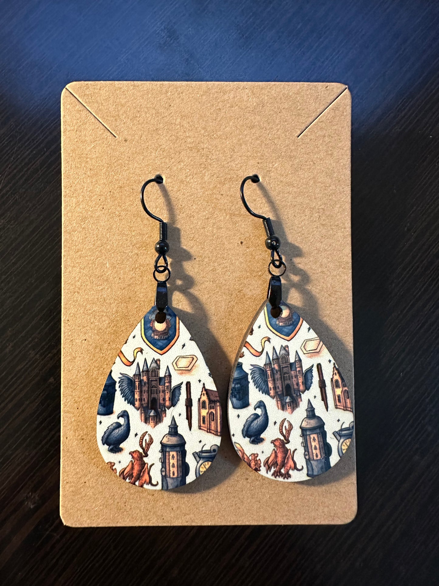 Potter Collage Dangle Earrings