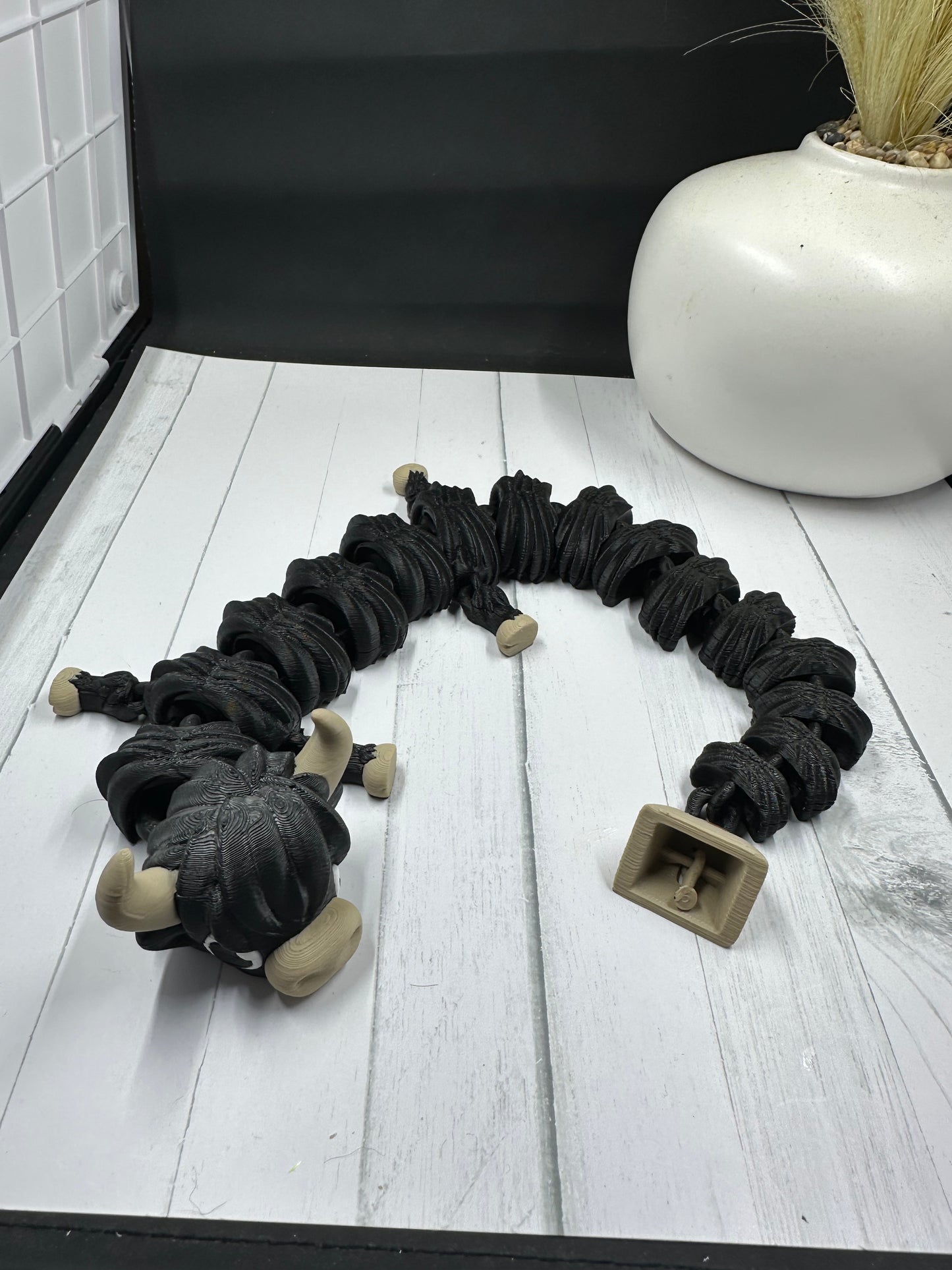 Highland Cow Dragon 3D Print - Random Color -Mc