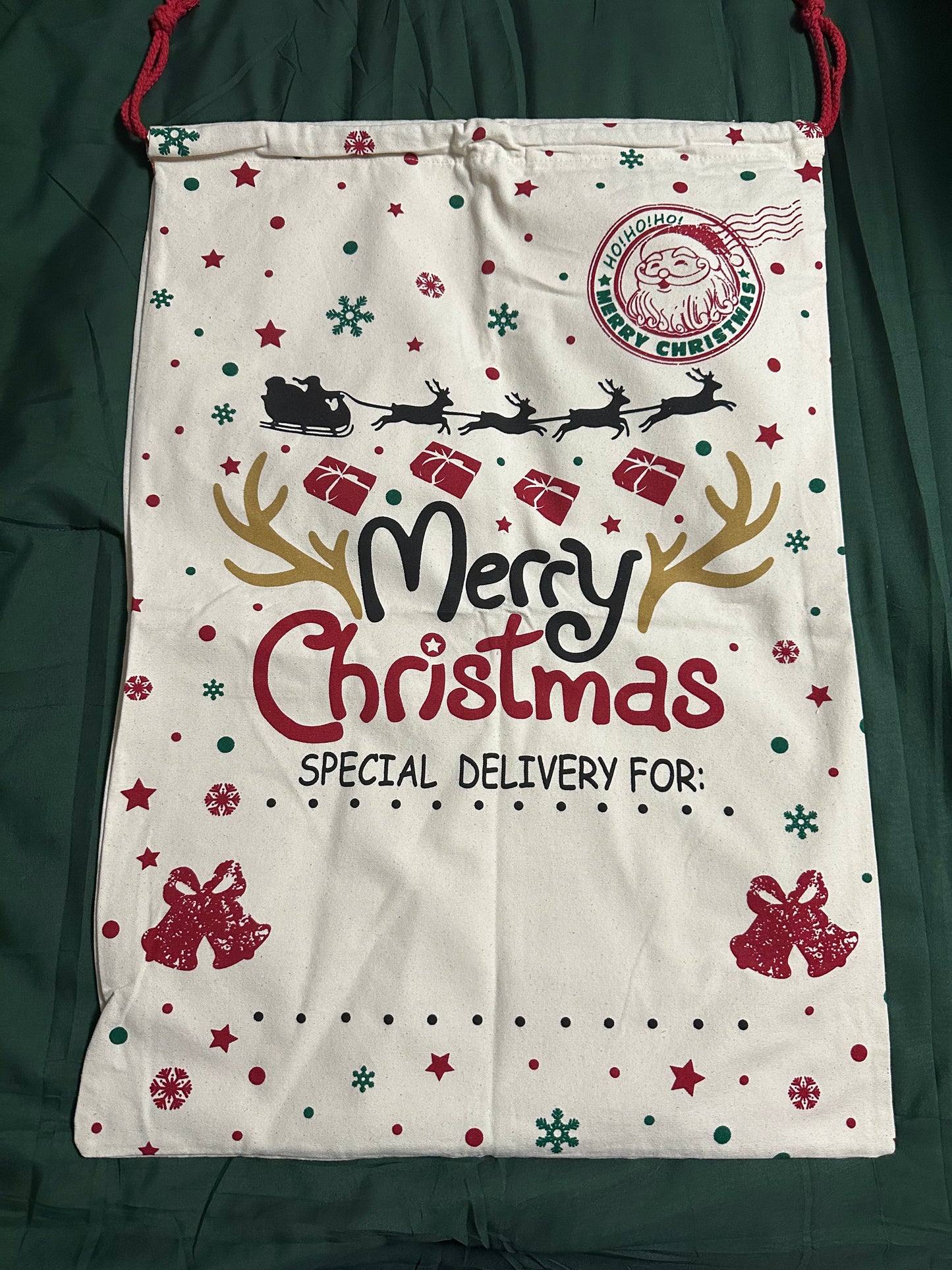 Personalized Santa Sacks
