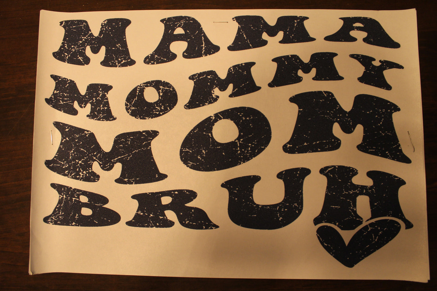 Mama Mommy Mom Bruh T-Shirt