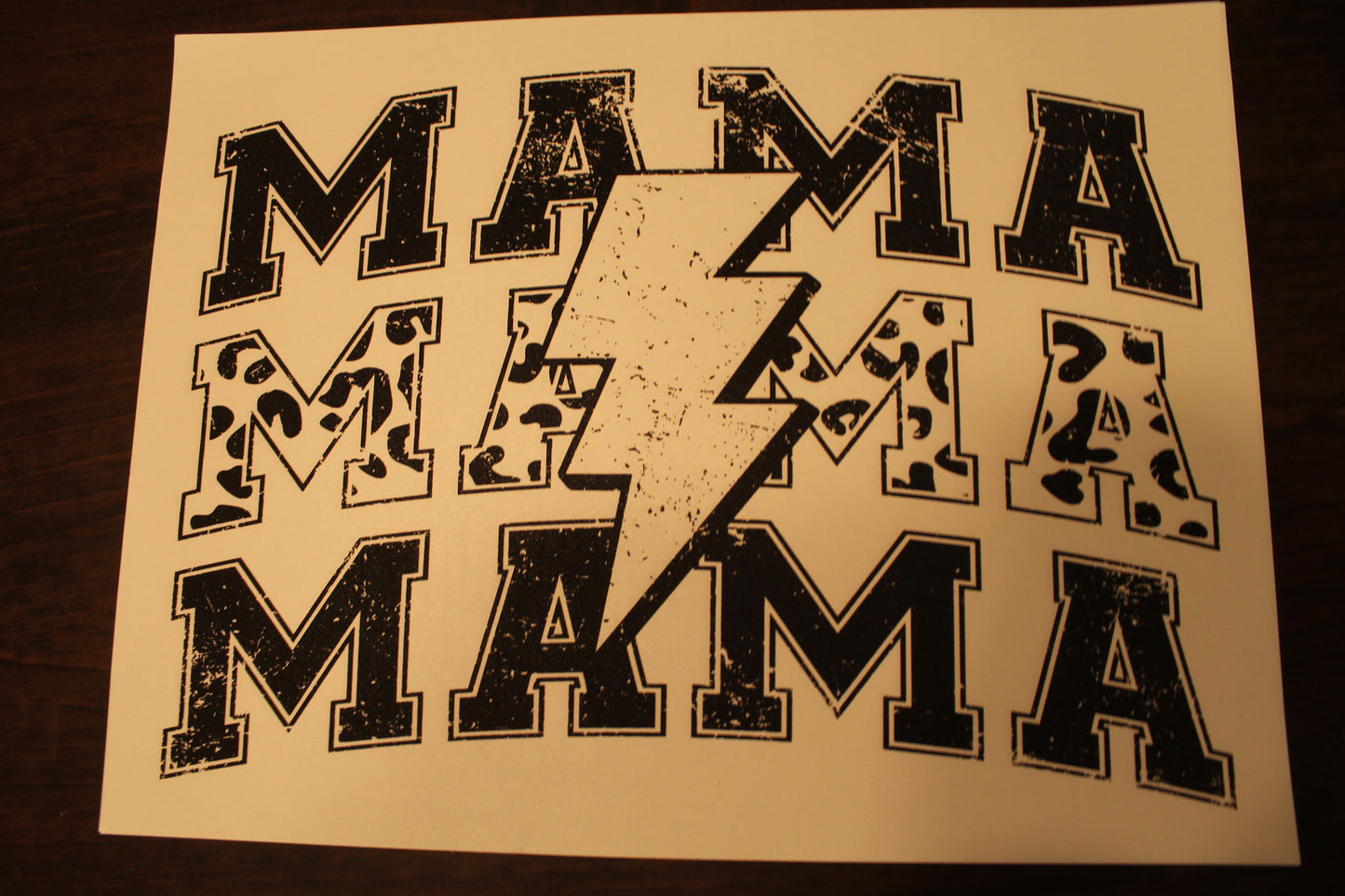 Mama Lightning Bolt T-Shirt