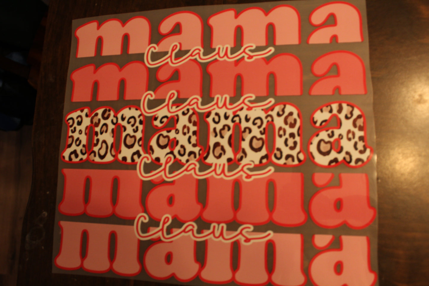 Pink Mama Claus T-Shirt