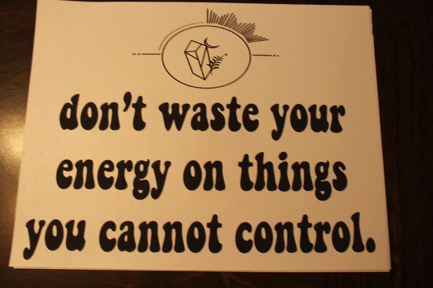 Don't Waste your Energy T-Shirt