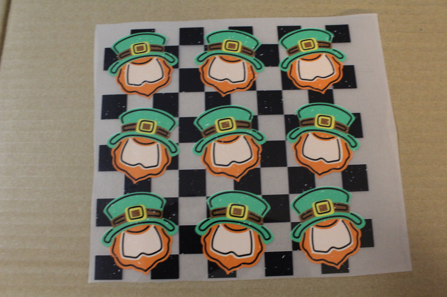 Checkered Leprechaun Youth T-Shirt