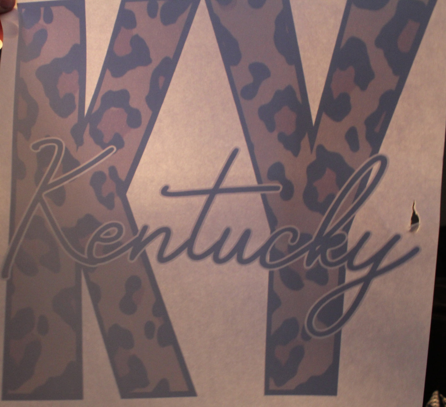 KY Leopard Print T-Shirt