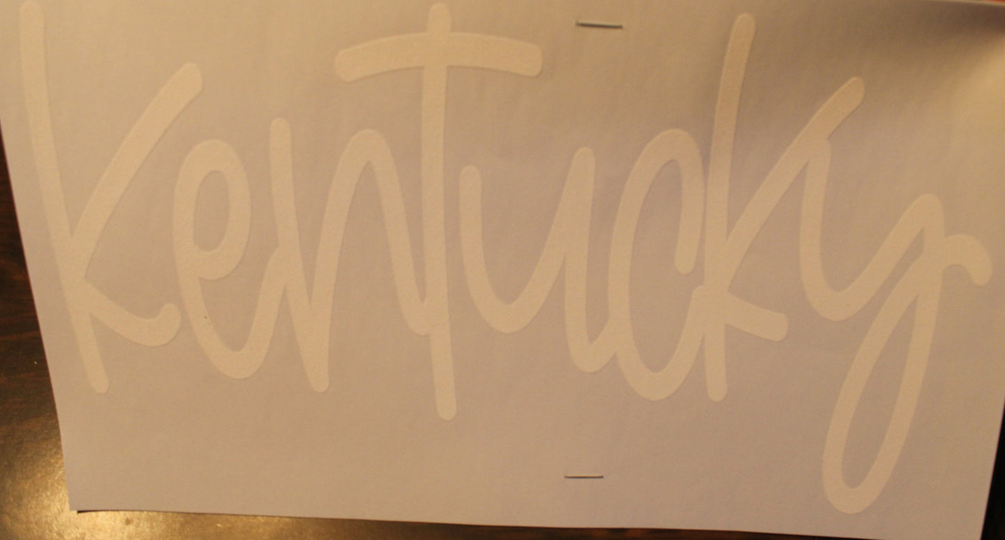 Kentucky (White Print) T-Shirt