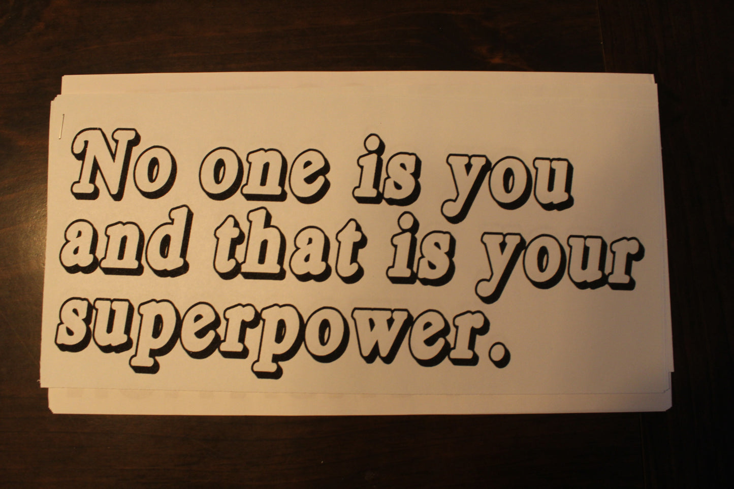 No One Is You T-Shirt