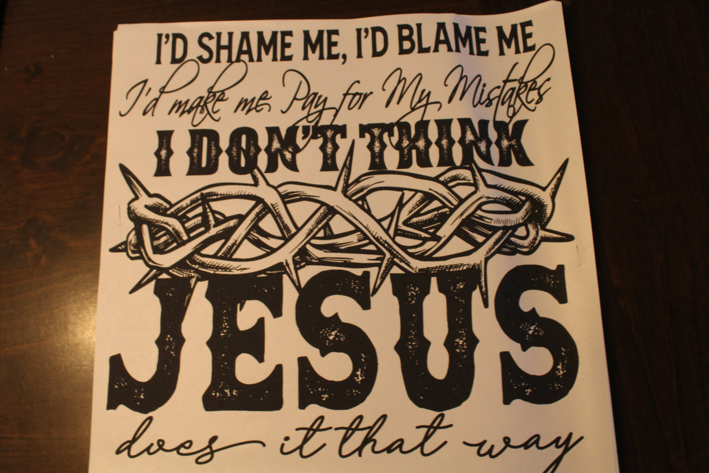I'd Shame Me I'd Blame Me T-Shirt