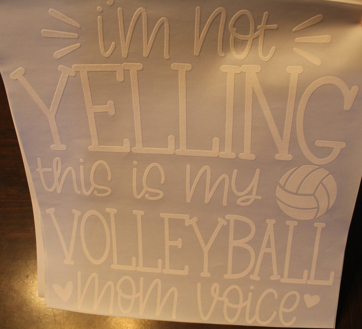 Volleyball Mom Voice T-Shirt
