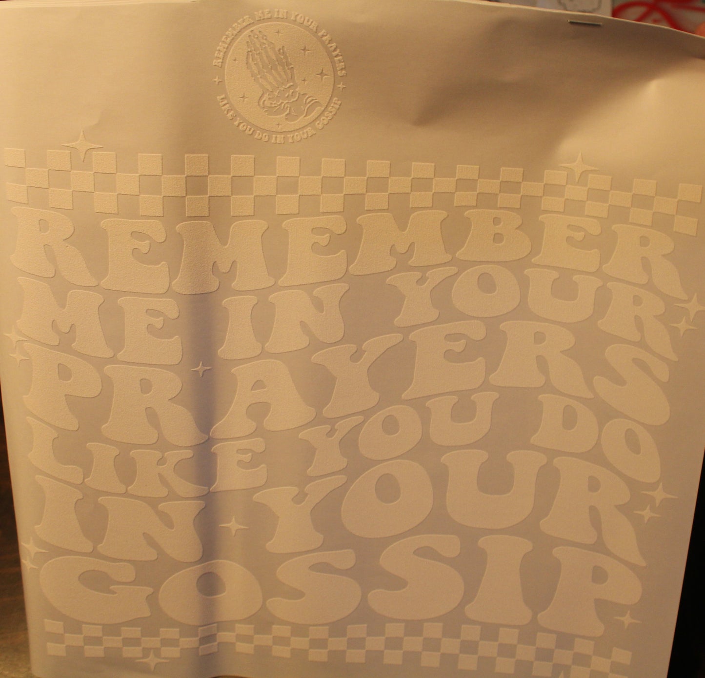 Remember Me In Your Gossip T-Shirt